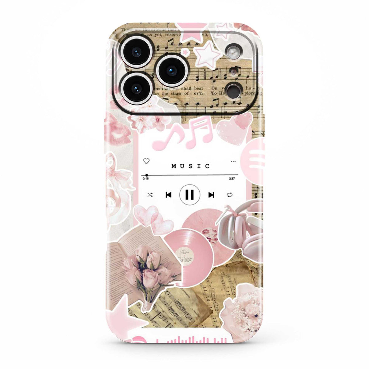 Melody Blush Glossy Hard Case