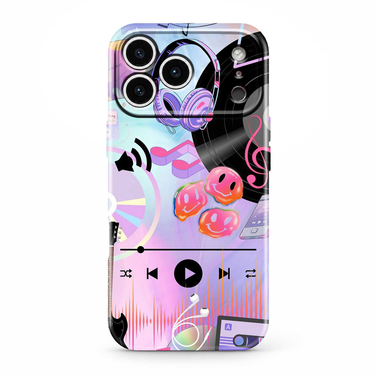 Midnight Bow Glossy Hard Case