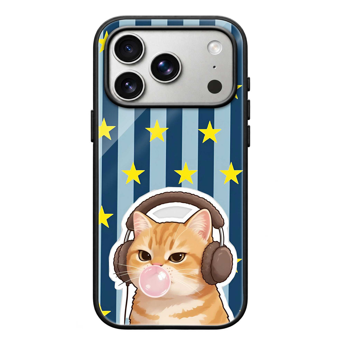 Melody Meow Glass Case
