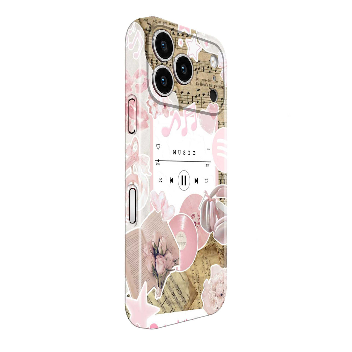 Melody Blush Glossy Hard Case