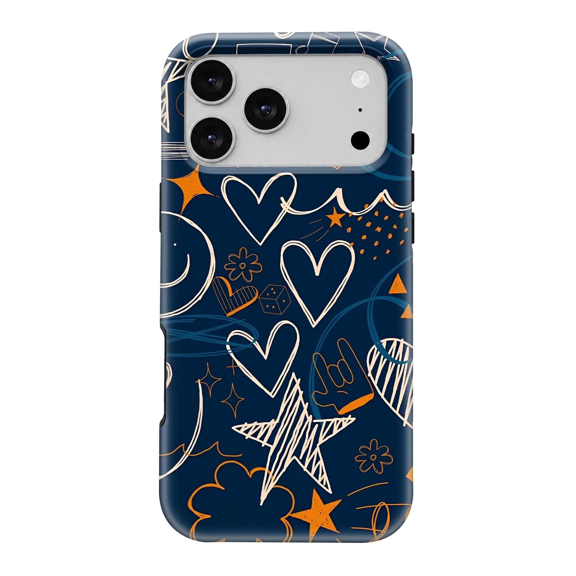 Midnight Doodles Dual Guard Case
