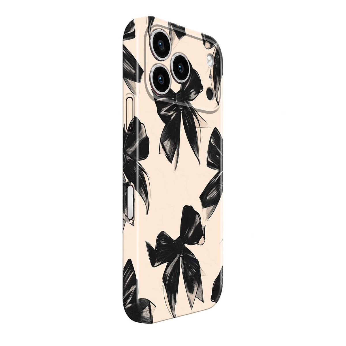 Midnight Bow Glossy Hard Case