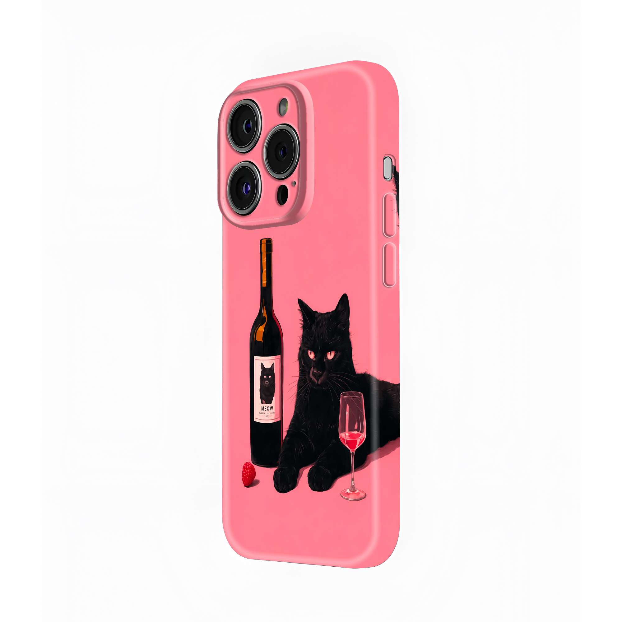 Moody Meow Glossy Hard Case
