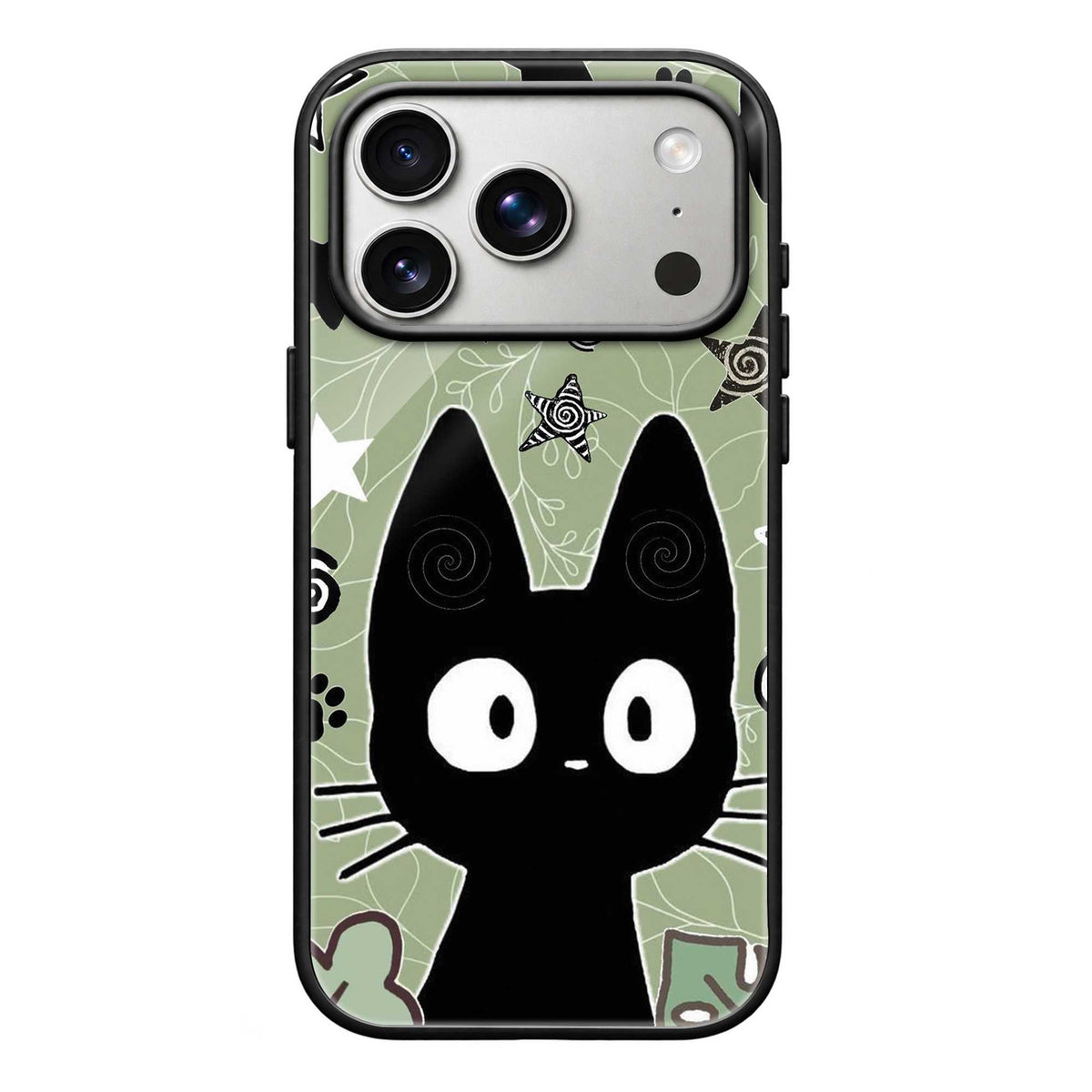 Mystic Kitty Glass Case