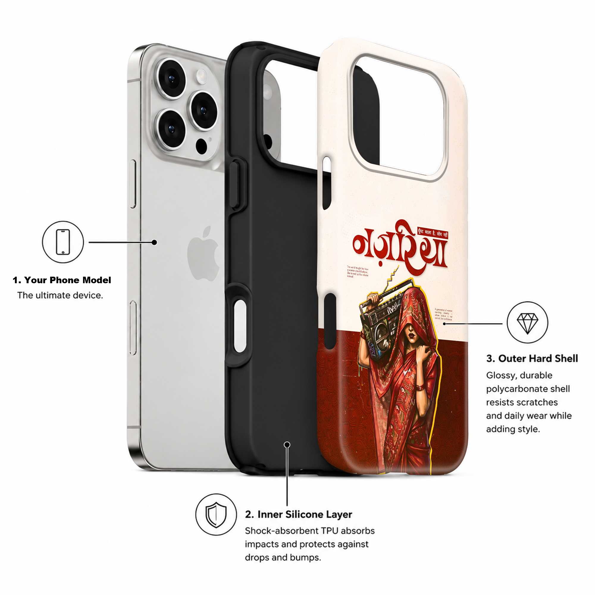 Nazariya Girl Dual Guard Case