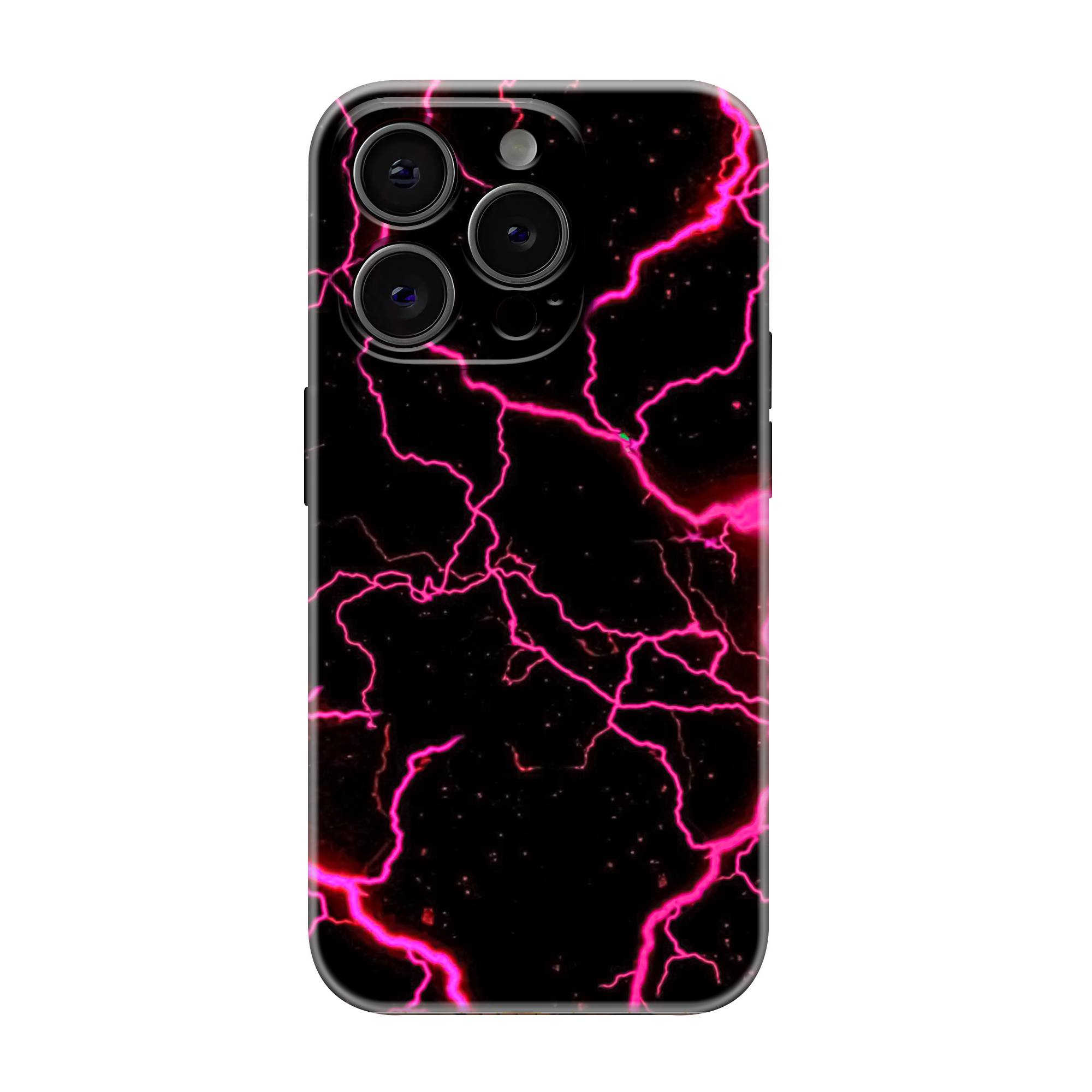 Neon Veins Glossy Hard Case