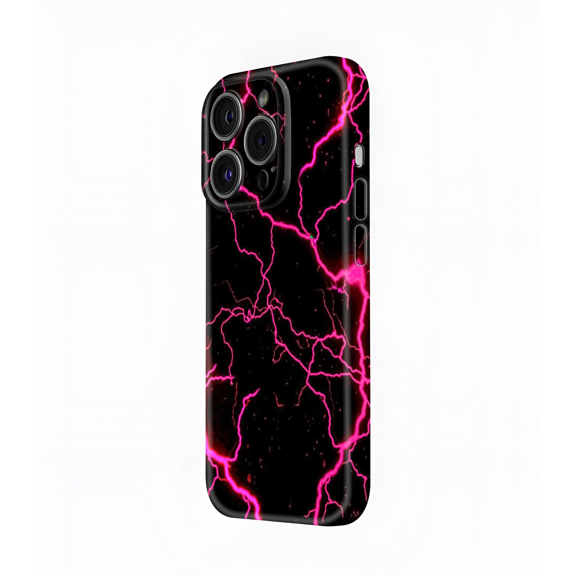 Neon Veins Glossy Hard Case