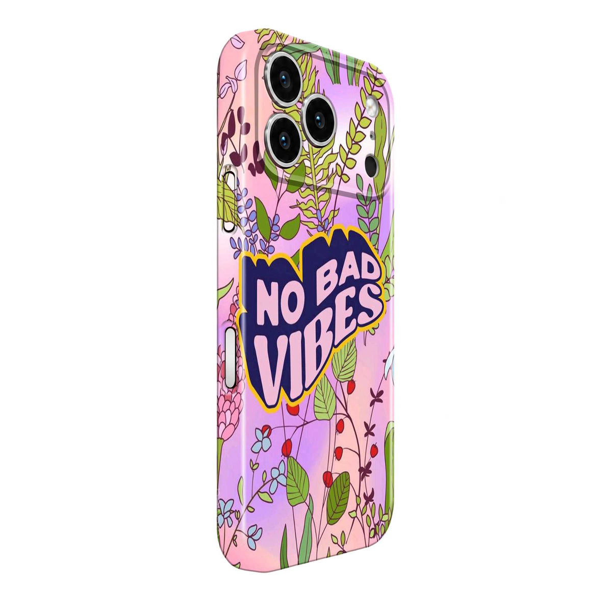 No Bad Vibes Glossy Hard Case