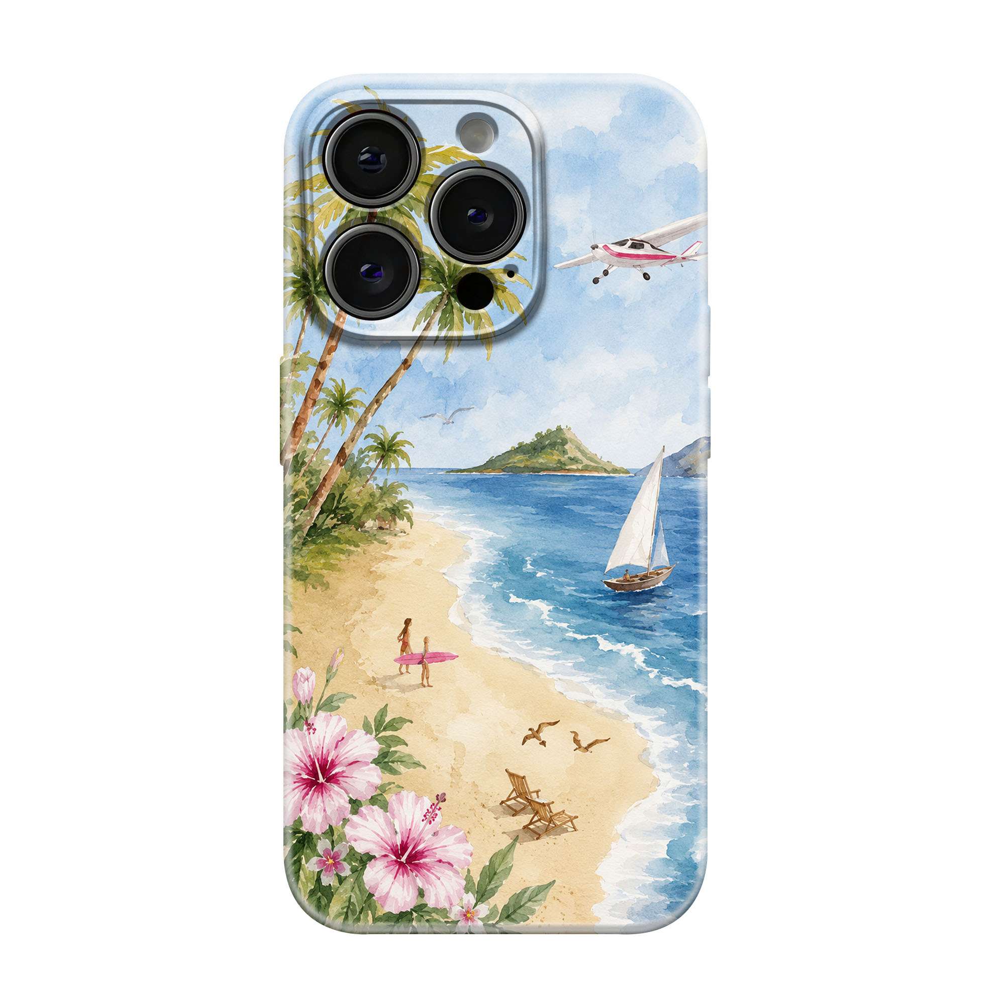 Ocean Breeze Glossy Hard Case