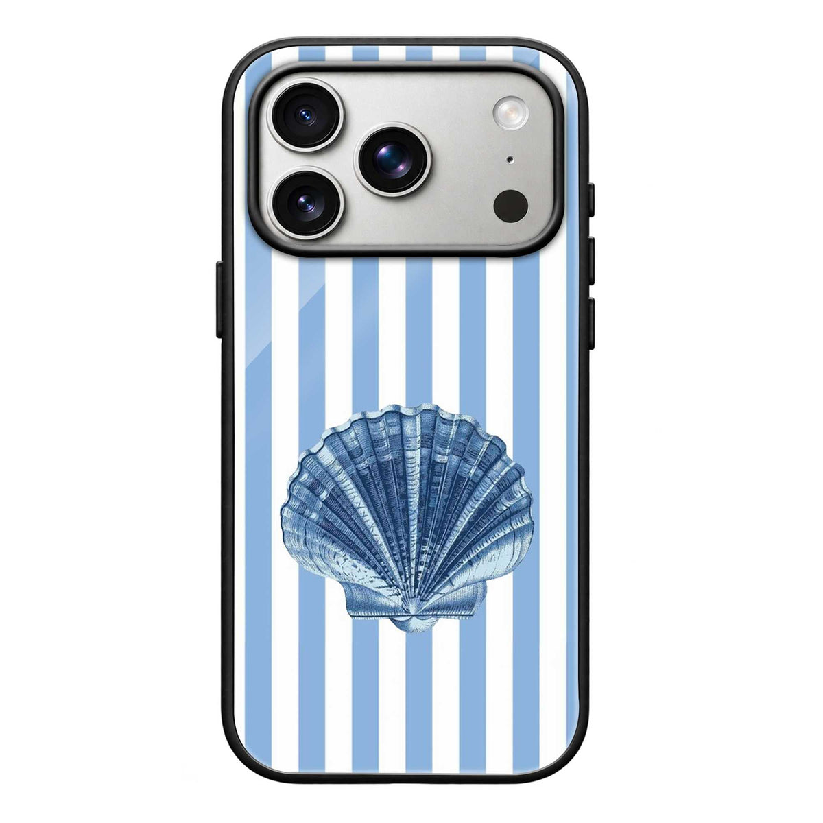 Ocean Breeze Shell Glass Case