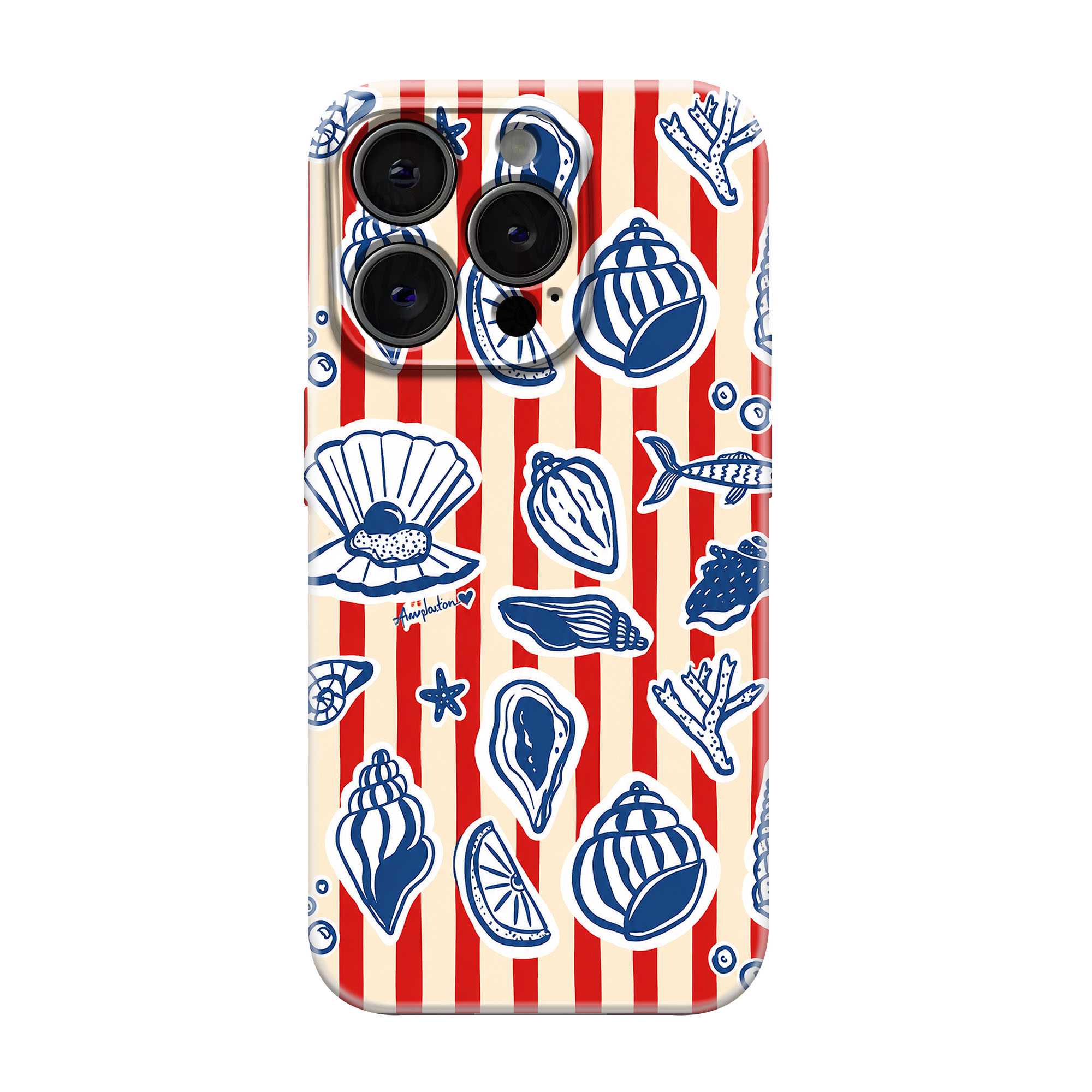Ocean Doodles Glossy Hard Case