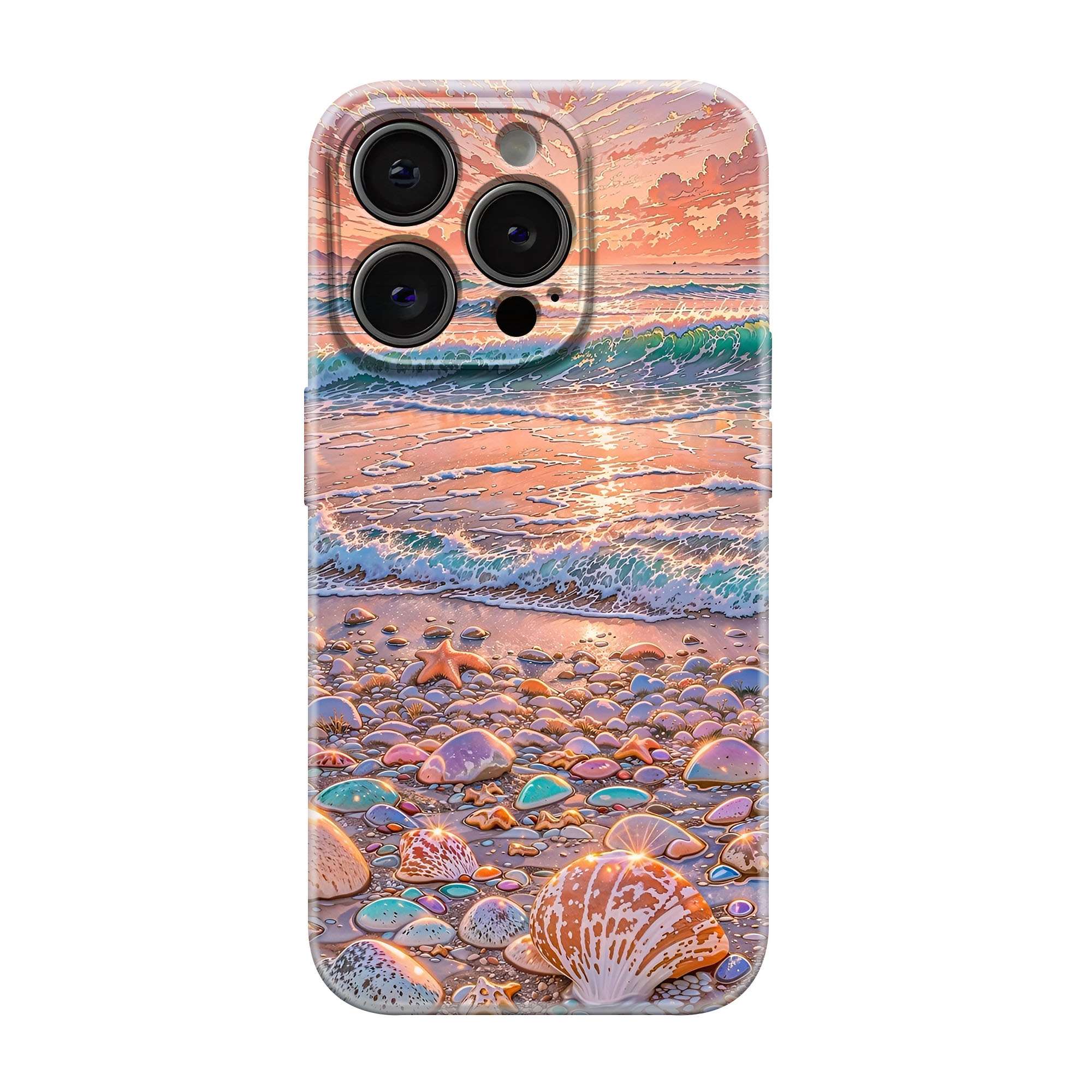 Ocean Glow Glossy Hard Case