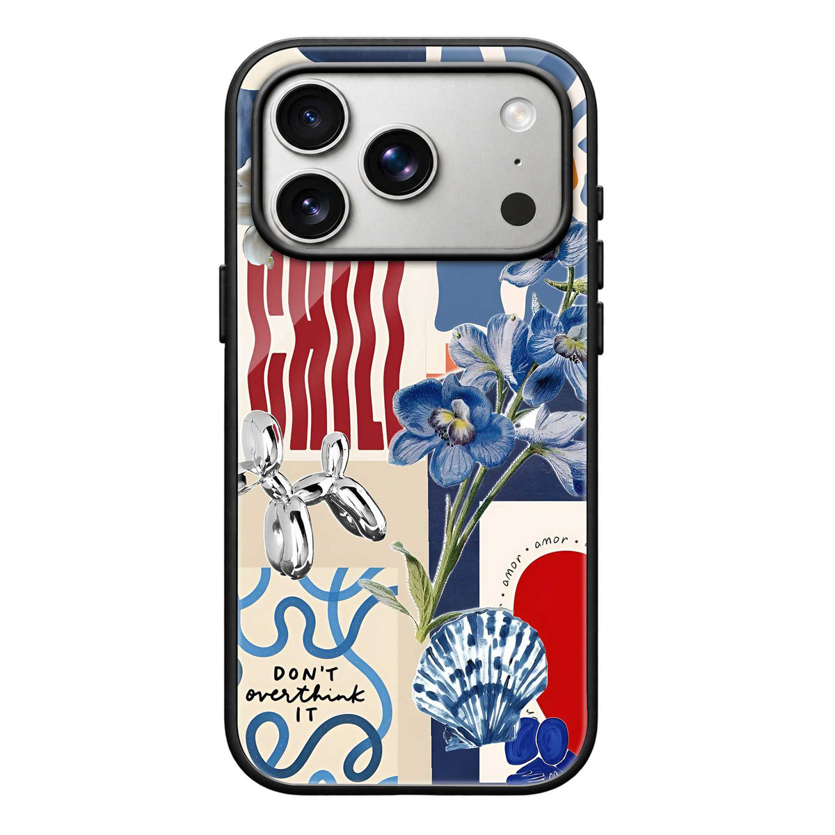 Ocean Petals Glass Case