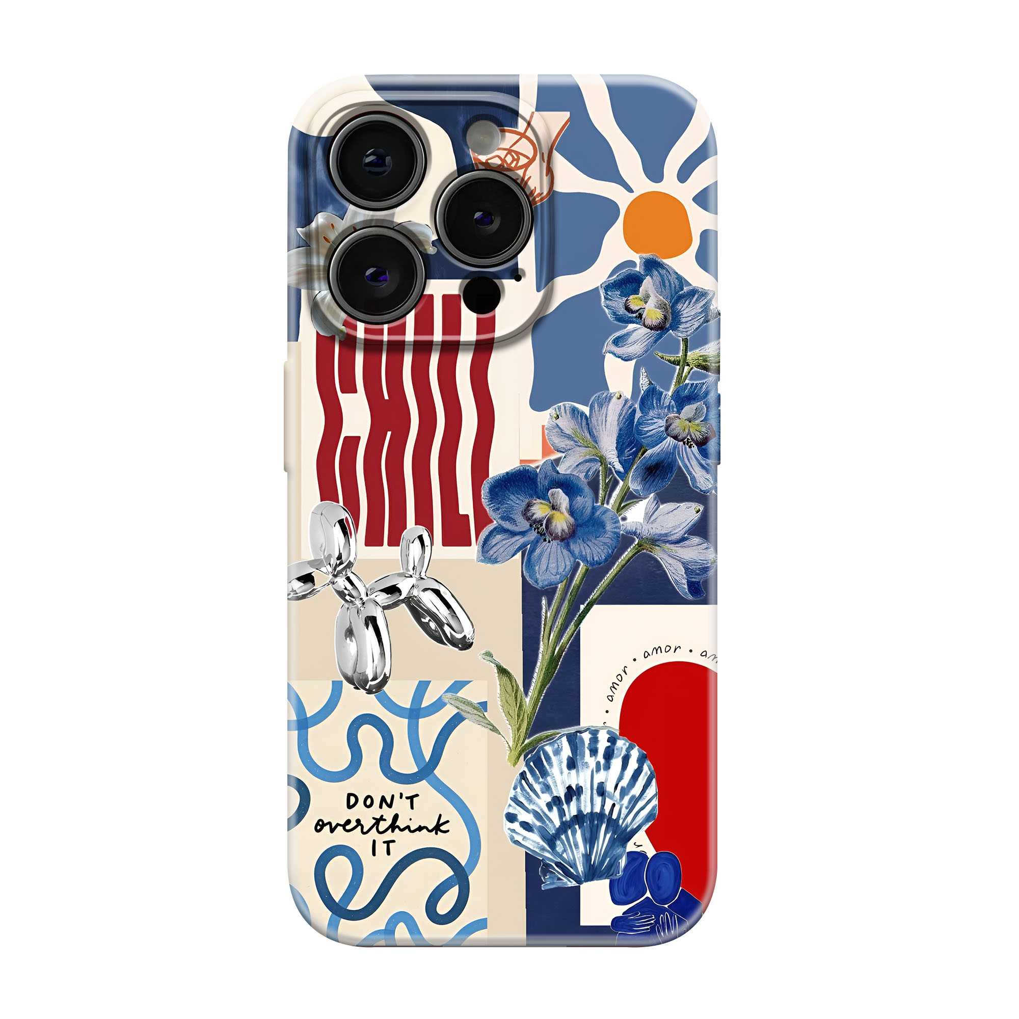 Ocean Petals Glossy Hard Case