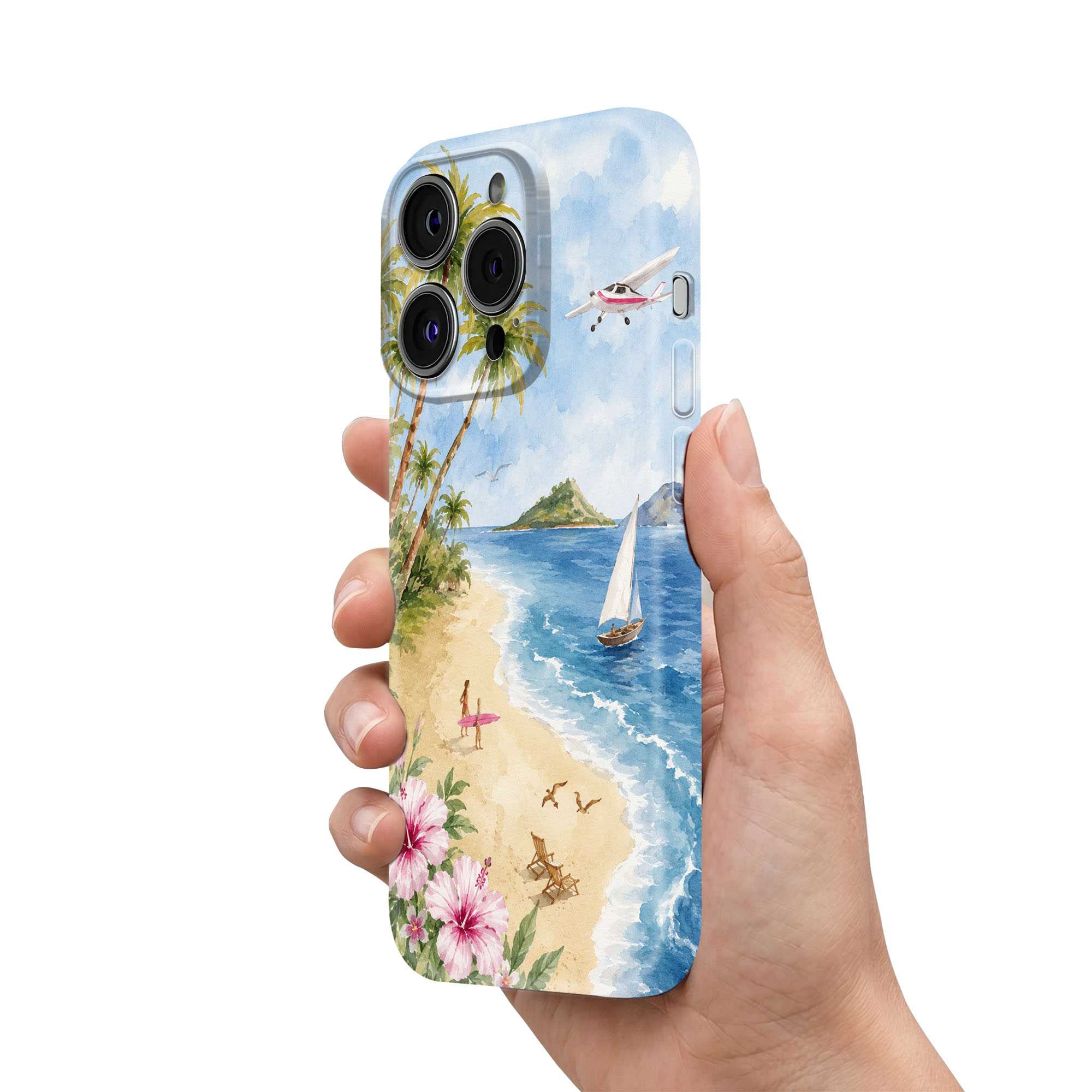 Ocean Breeze Glossy Hard Case