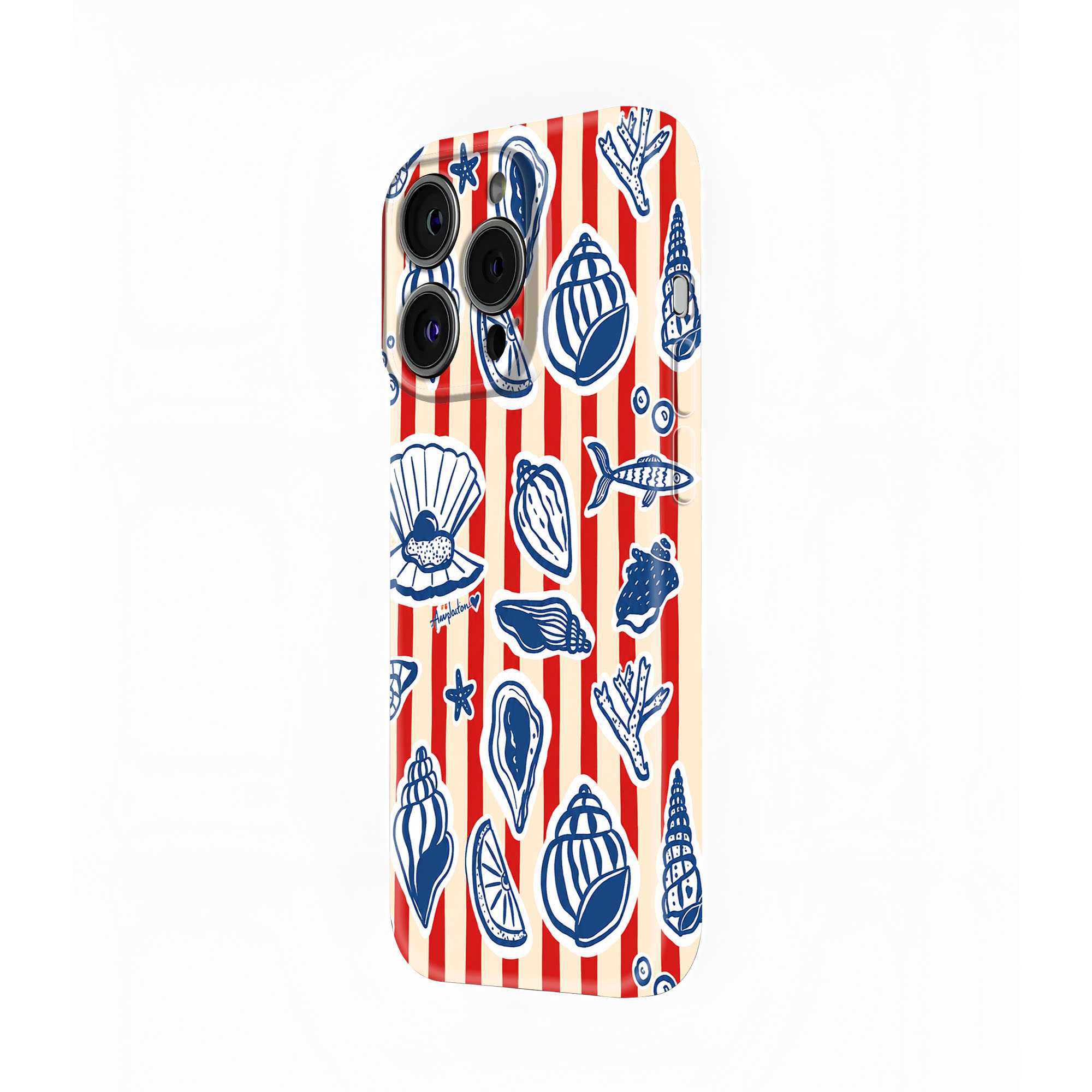 Ocean Doodles Glossy Hard Case