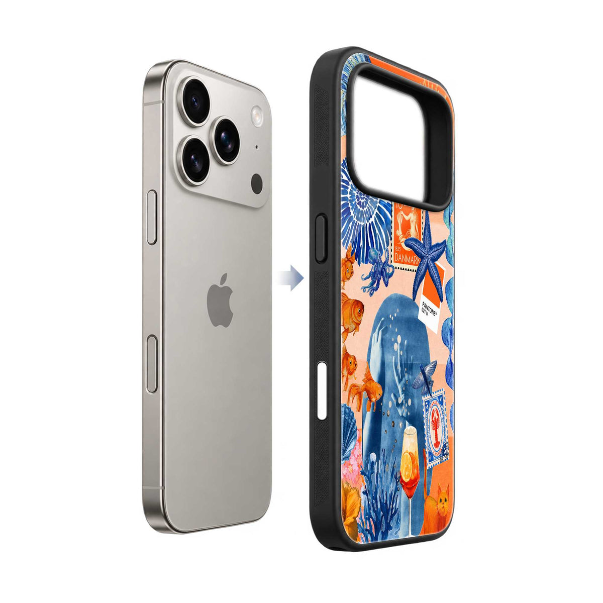 Ocean Muse Glass Case