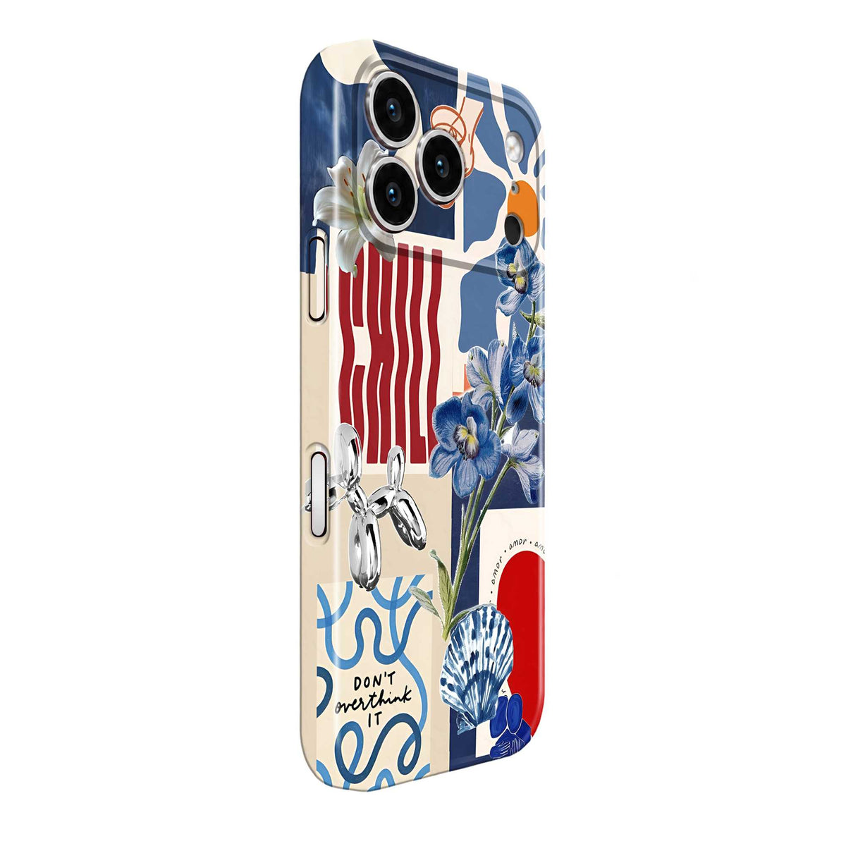 Ocean Petals Glossy Hard Case