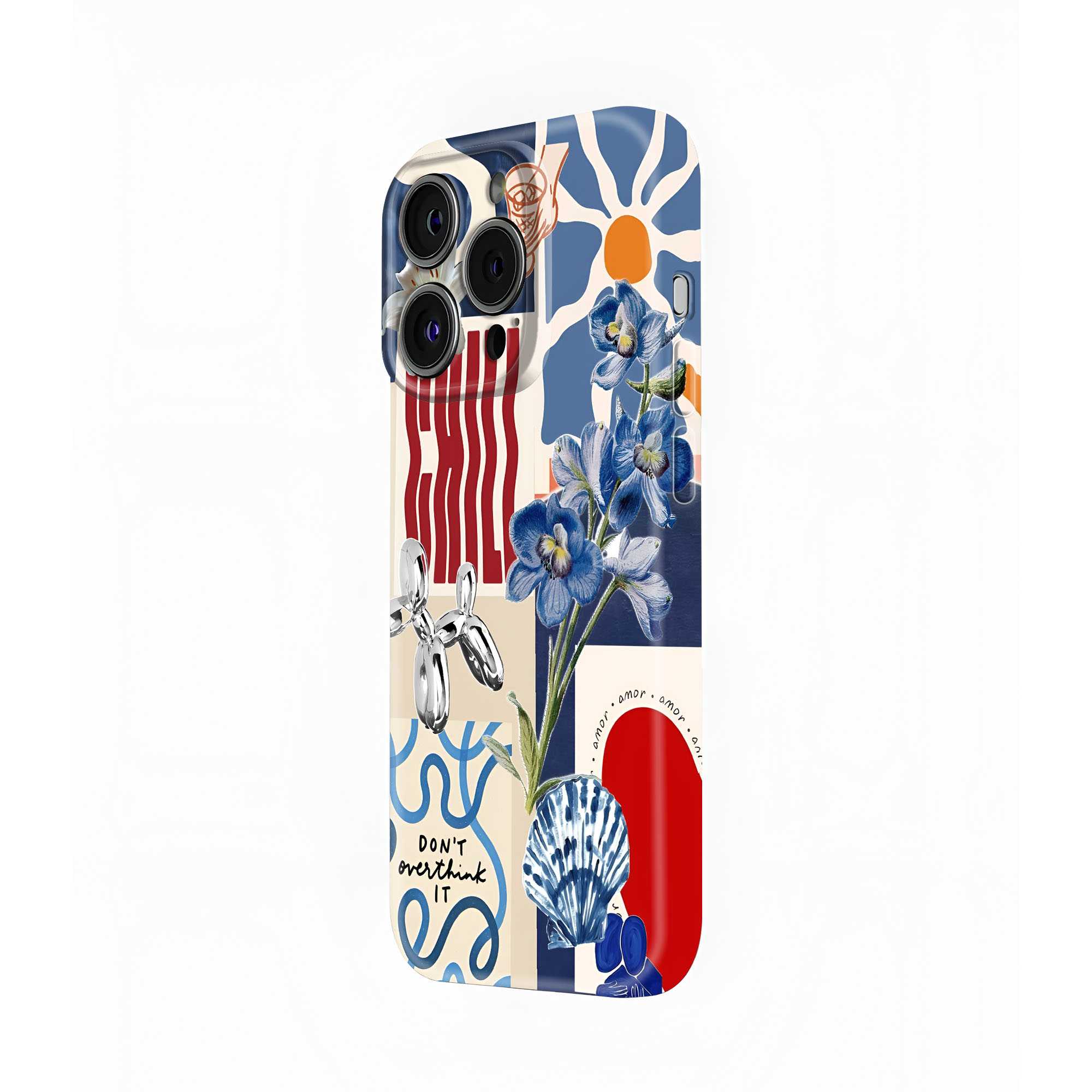 Ocean Petals Glossy Hard Case