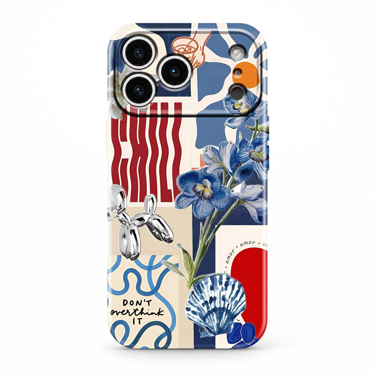 Ocean Petals Glossy Hard Case
