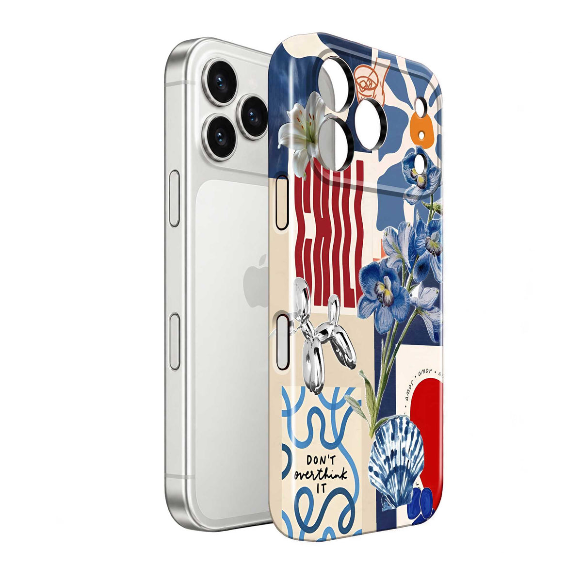 Ocean Petals Glossy Hard Case