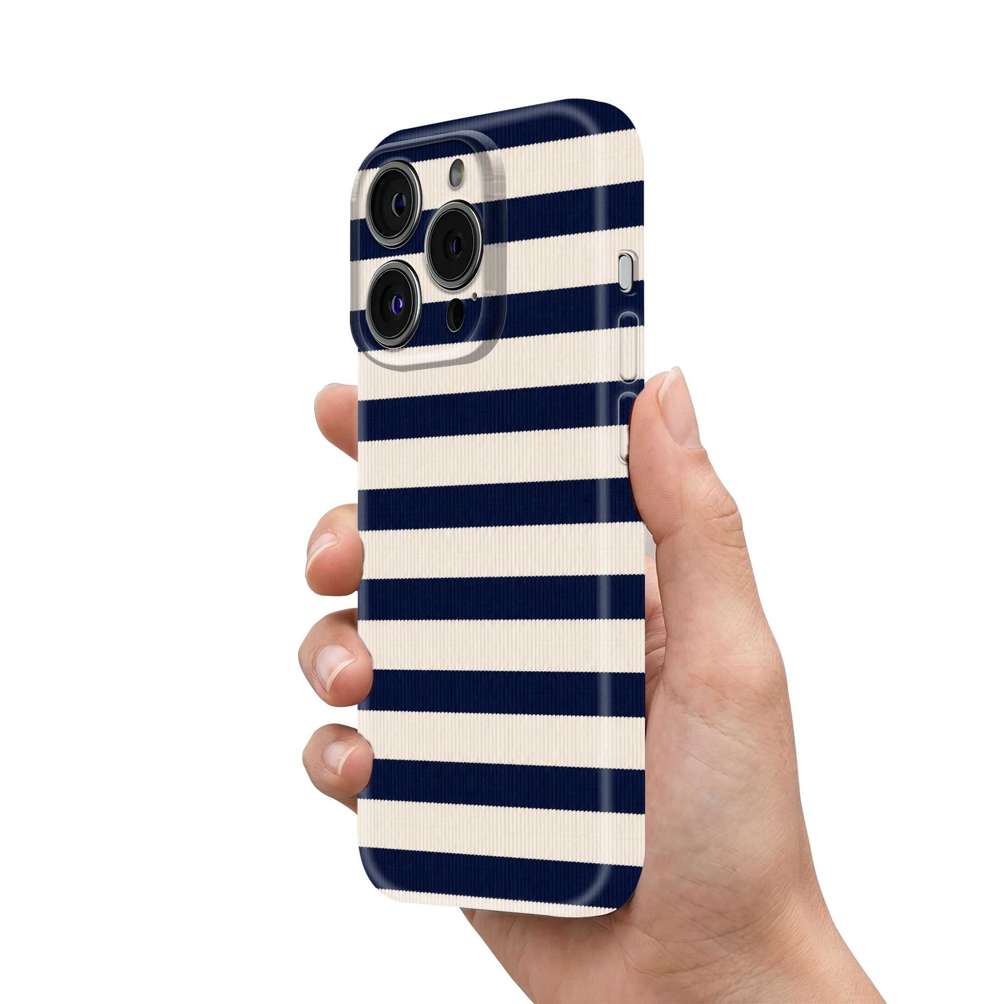 Ocean Stripe Glossy Hard Case