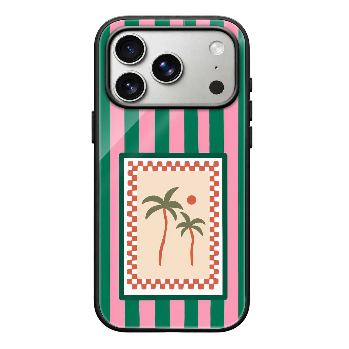 Palm Frame Glass Case