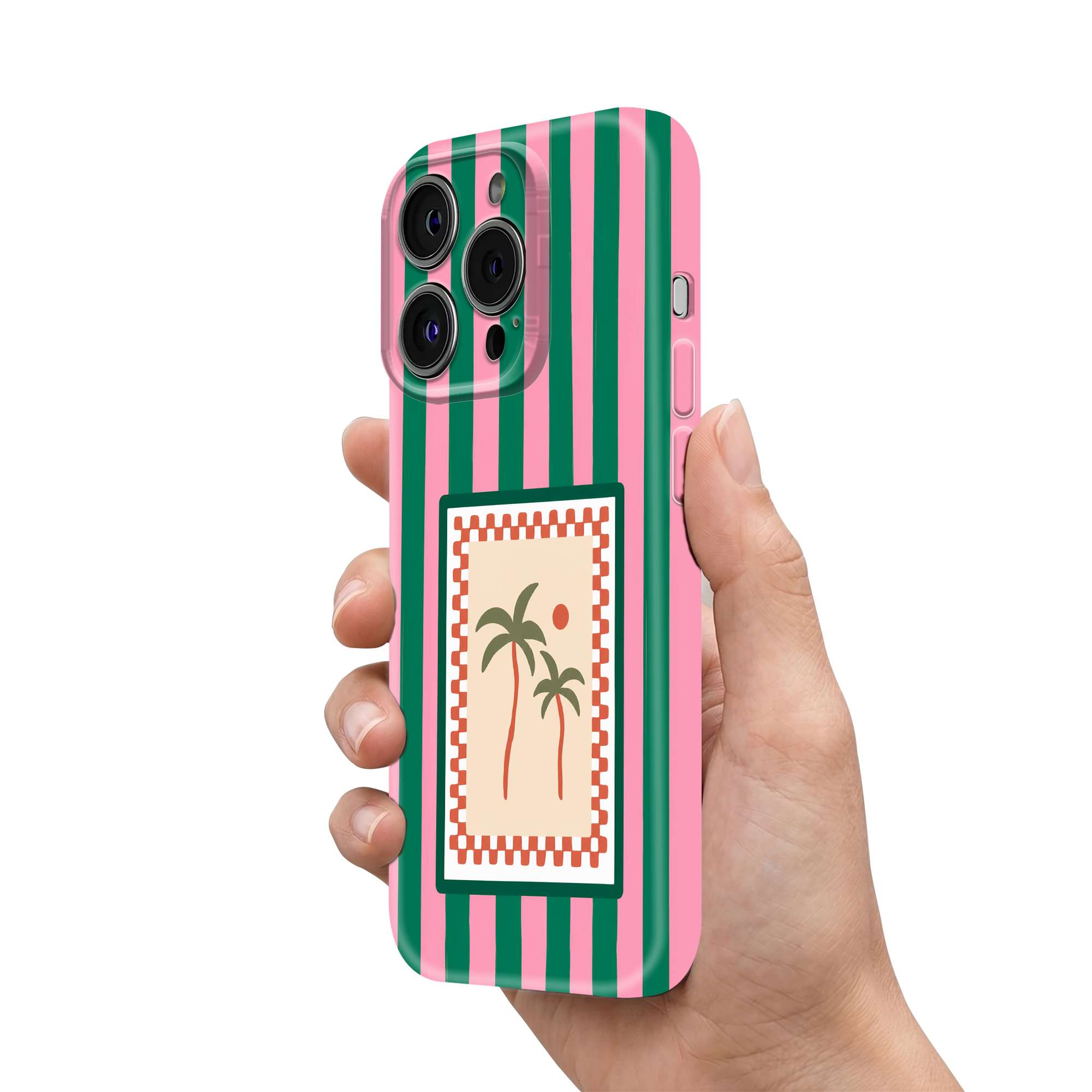 Palm Frame Glossy Hard Case
