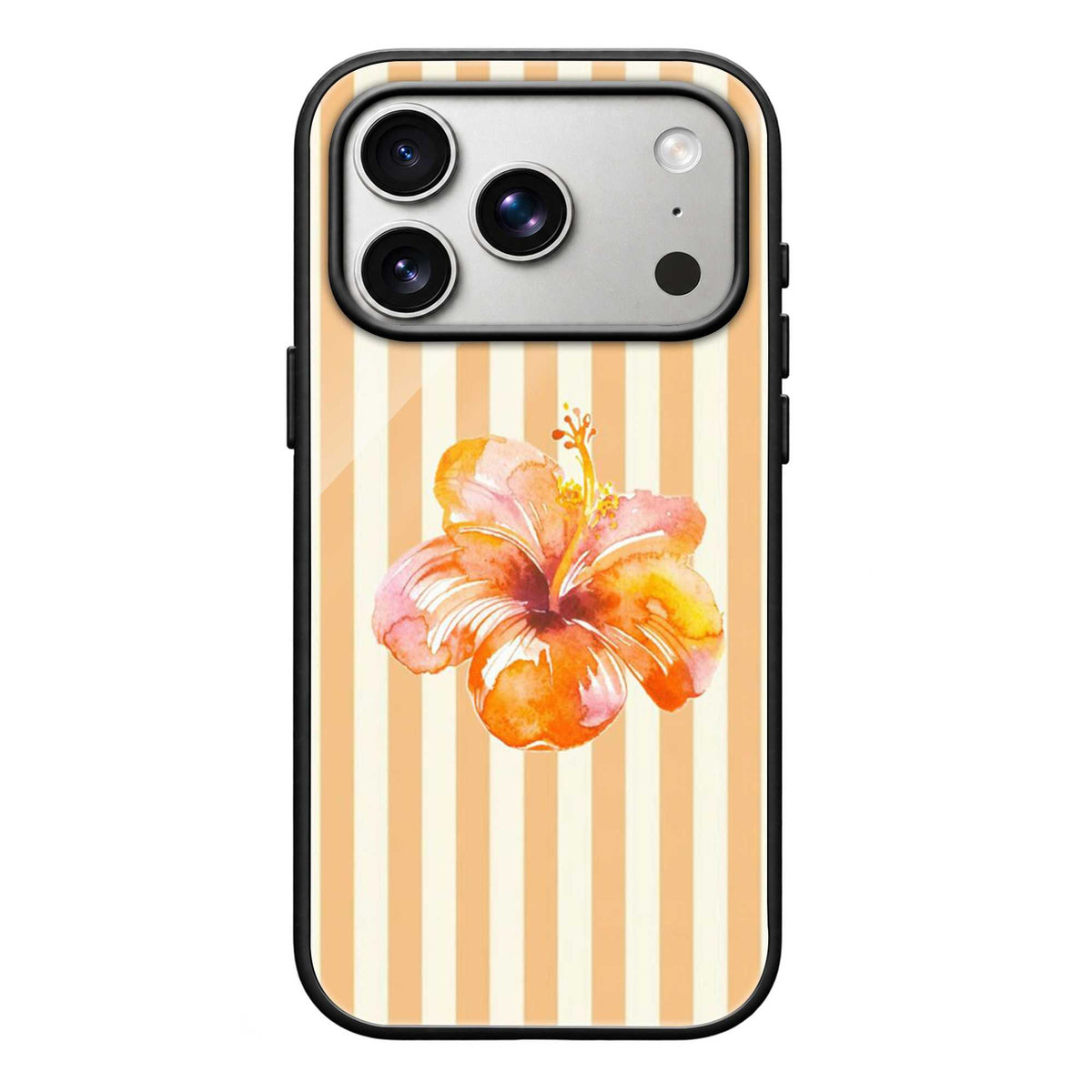Paradise Flower Glass Case