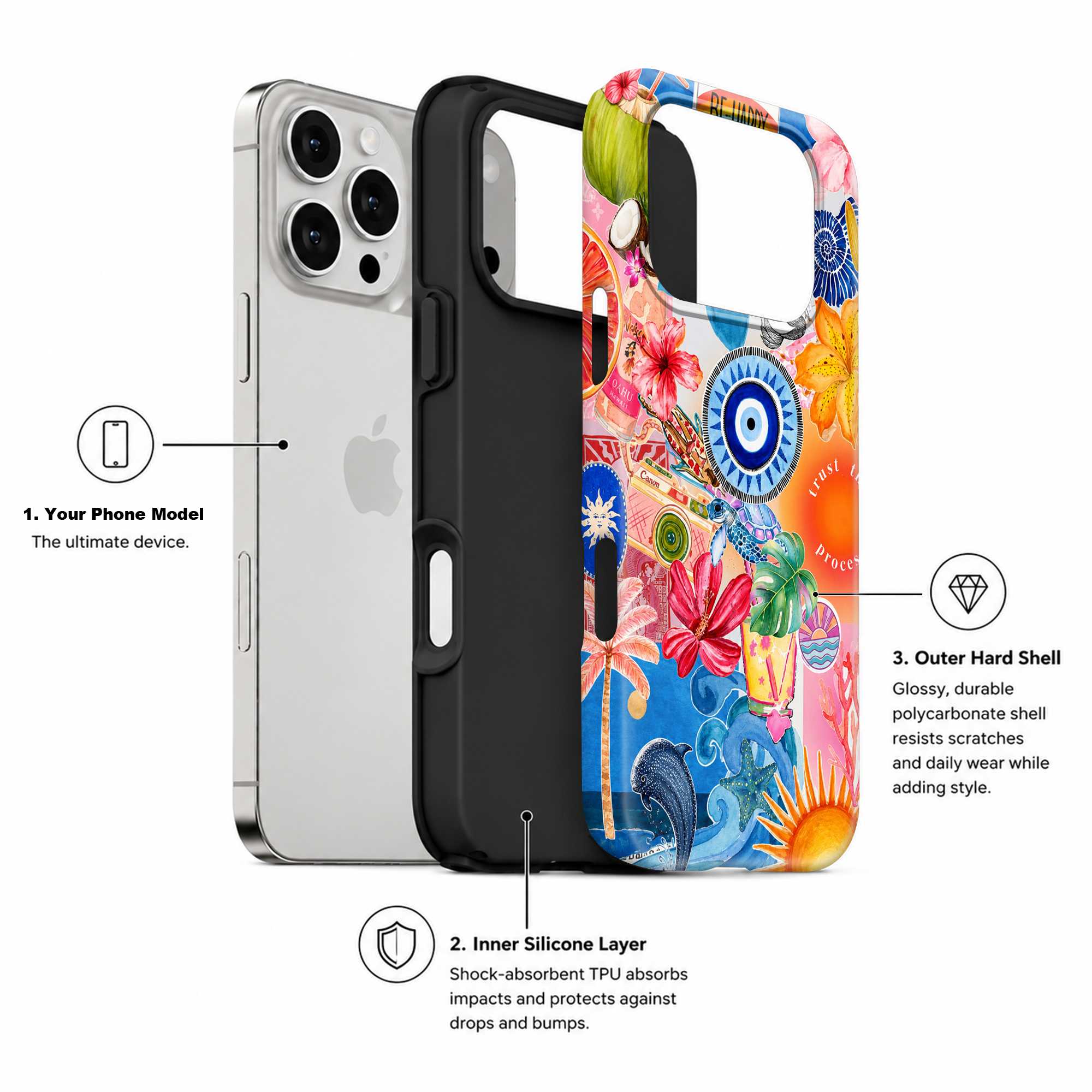 Paradise Vibes Dual Guard Case