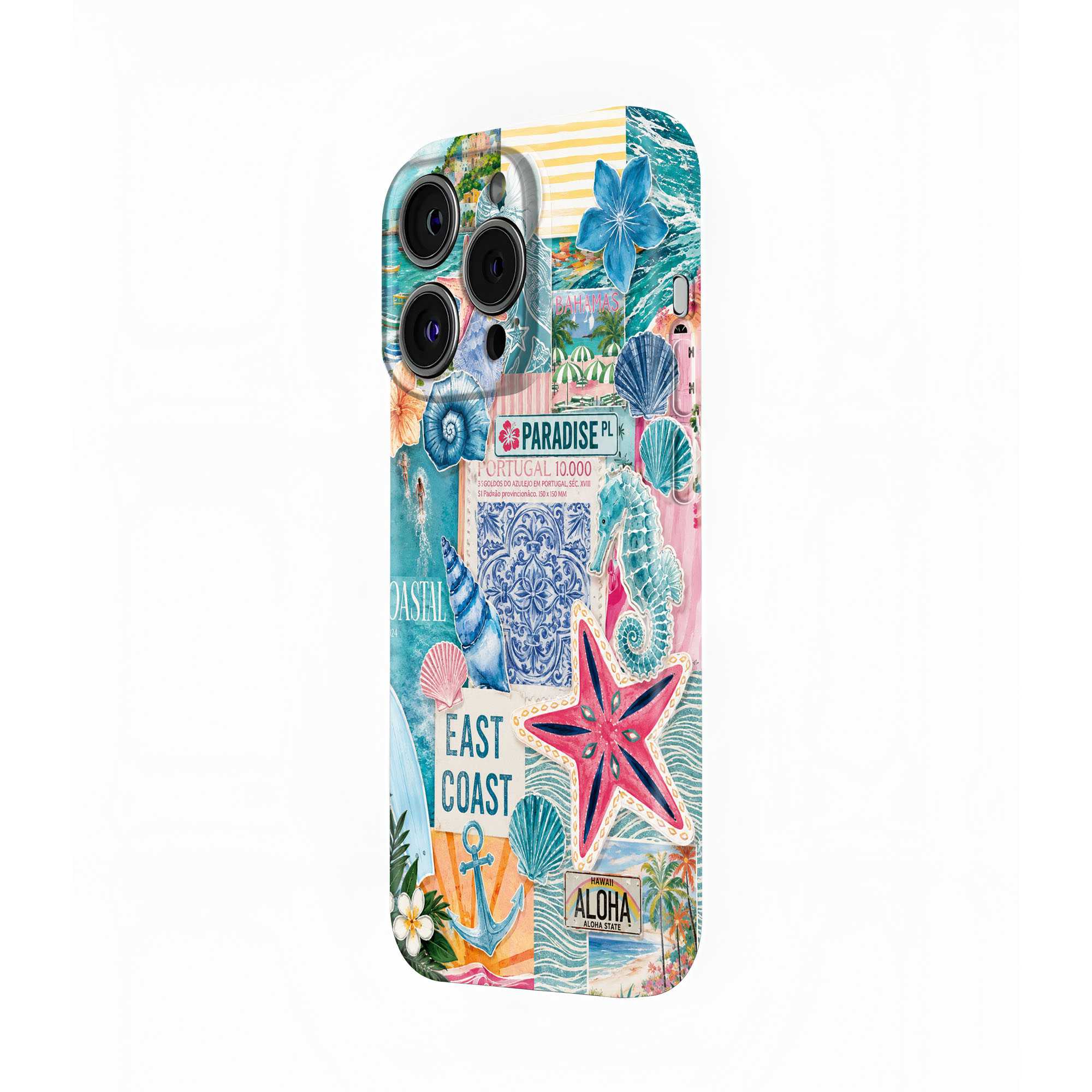 Paradise Postcard Glossy Hard Case