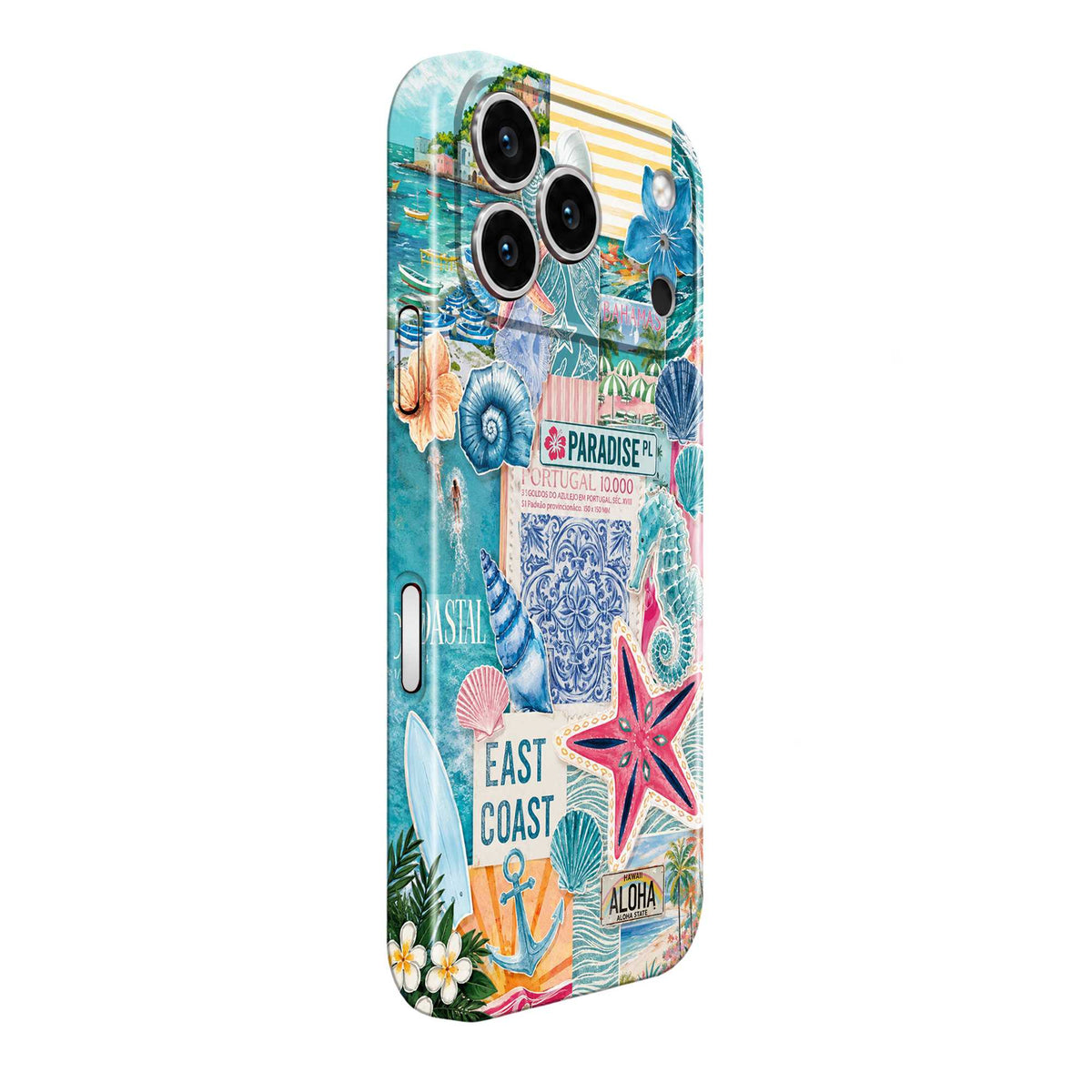 Paradise Postcard Glossy Hard Case