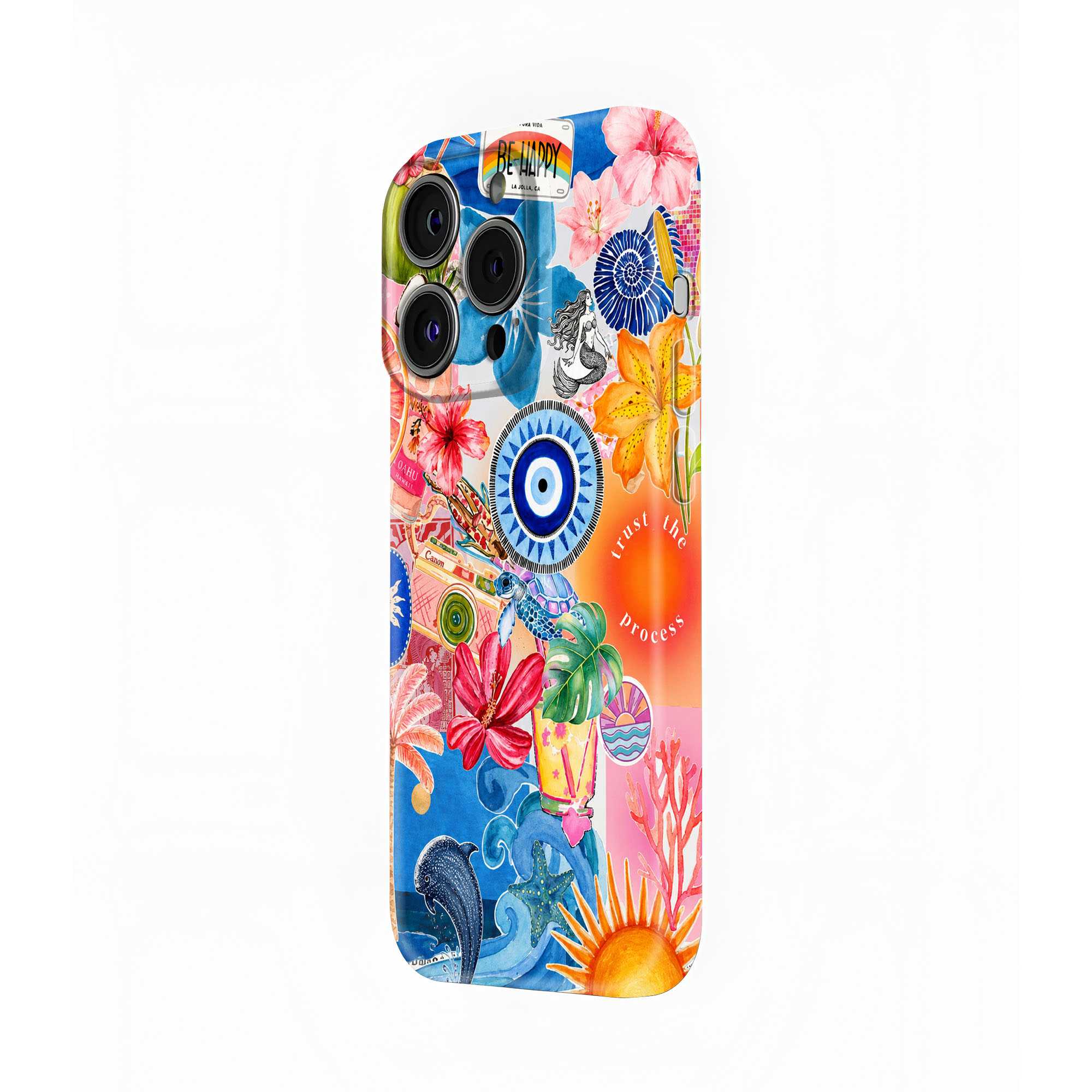 Paradise Vibes Glossy Hard Case