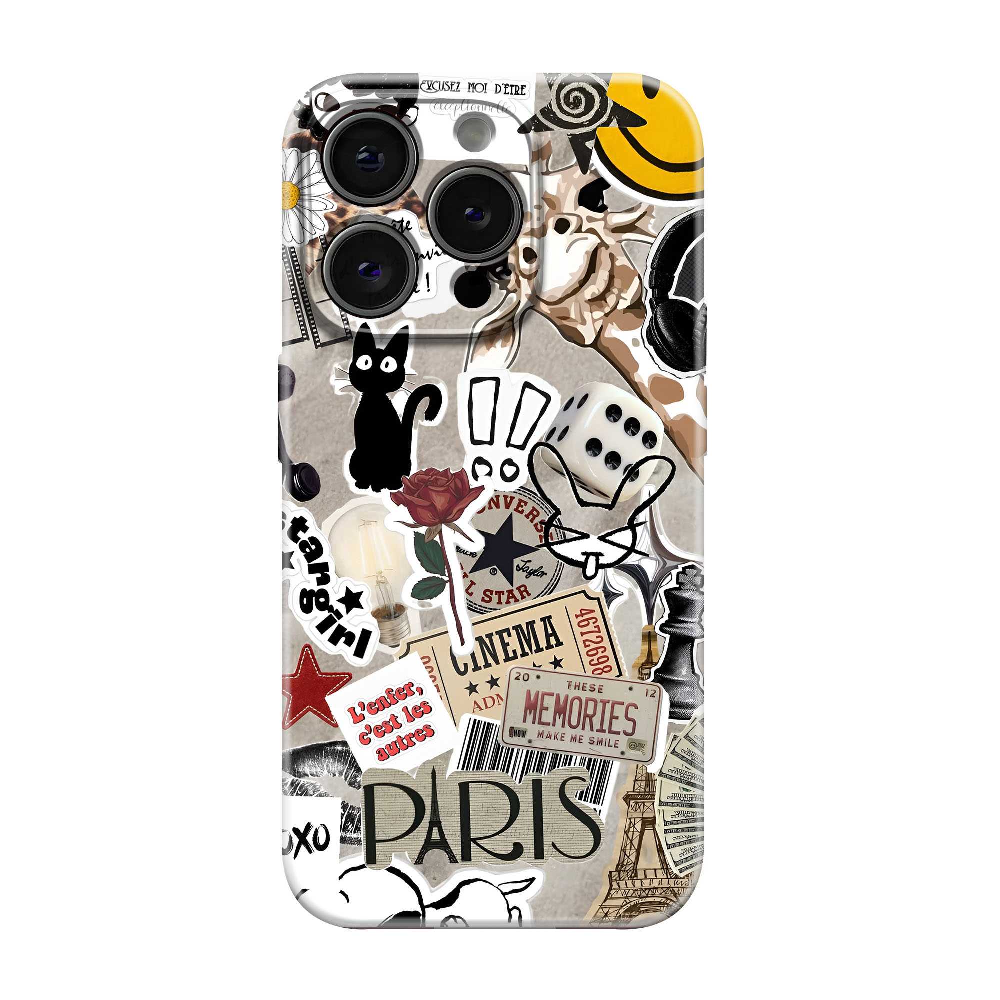 Paris Mood Glossy Hard Case