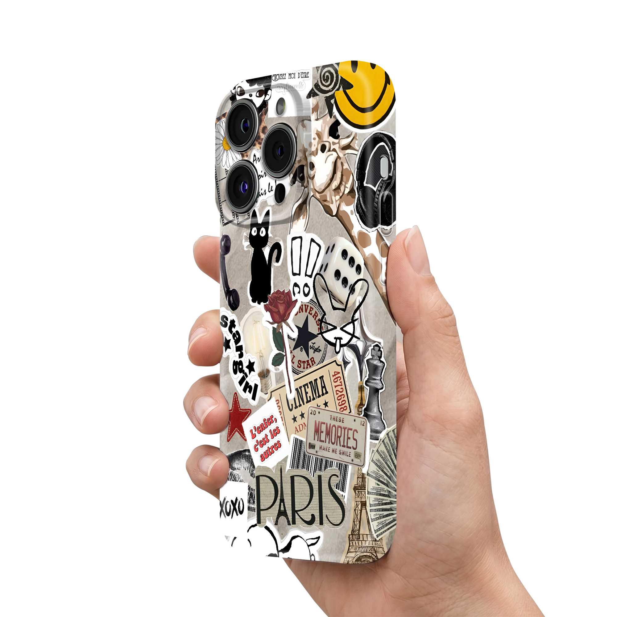 Paris Mood Glossy Hard Case
