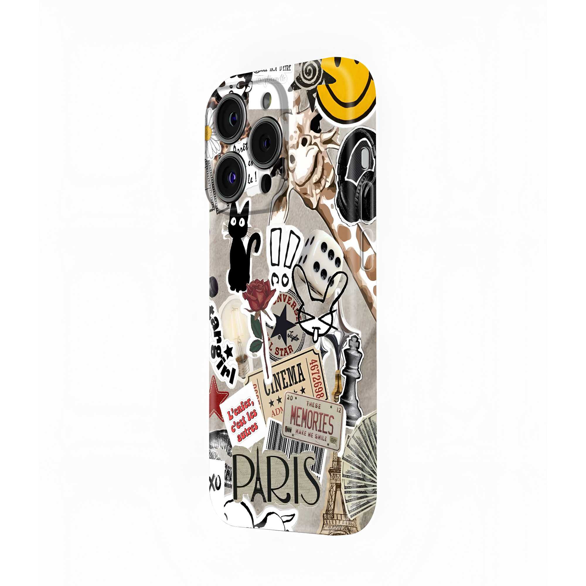Paris Mood Glossy Hard Case