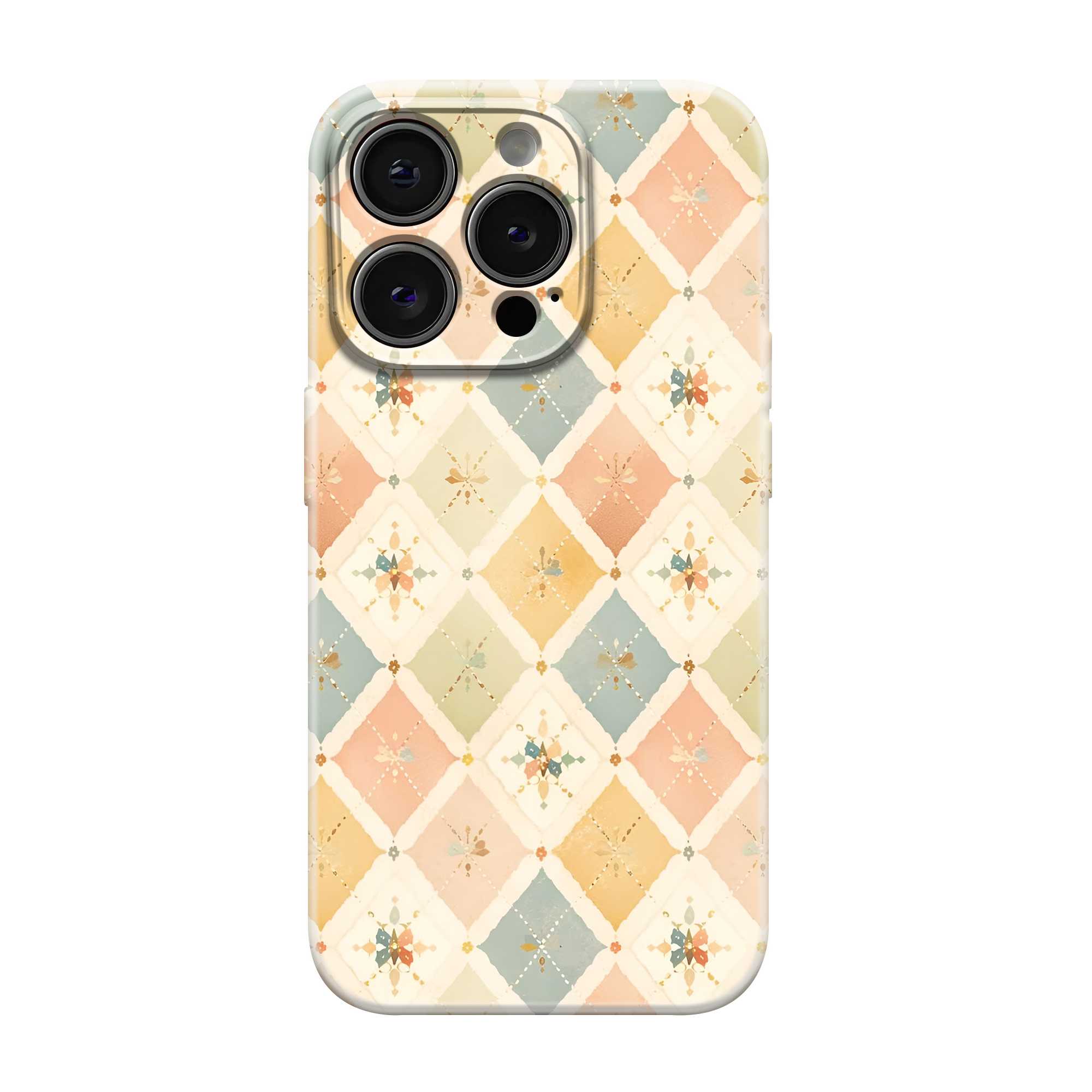 Pastel Diamond Glossy Hard Case