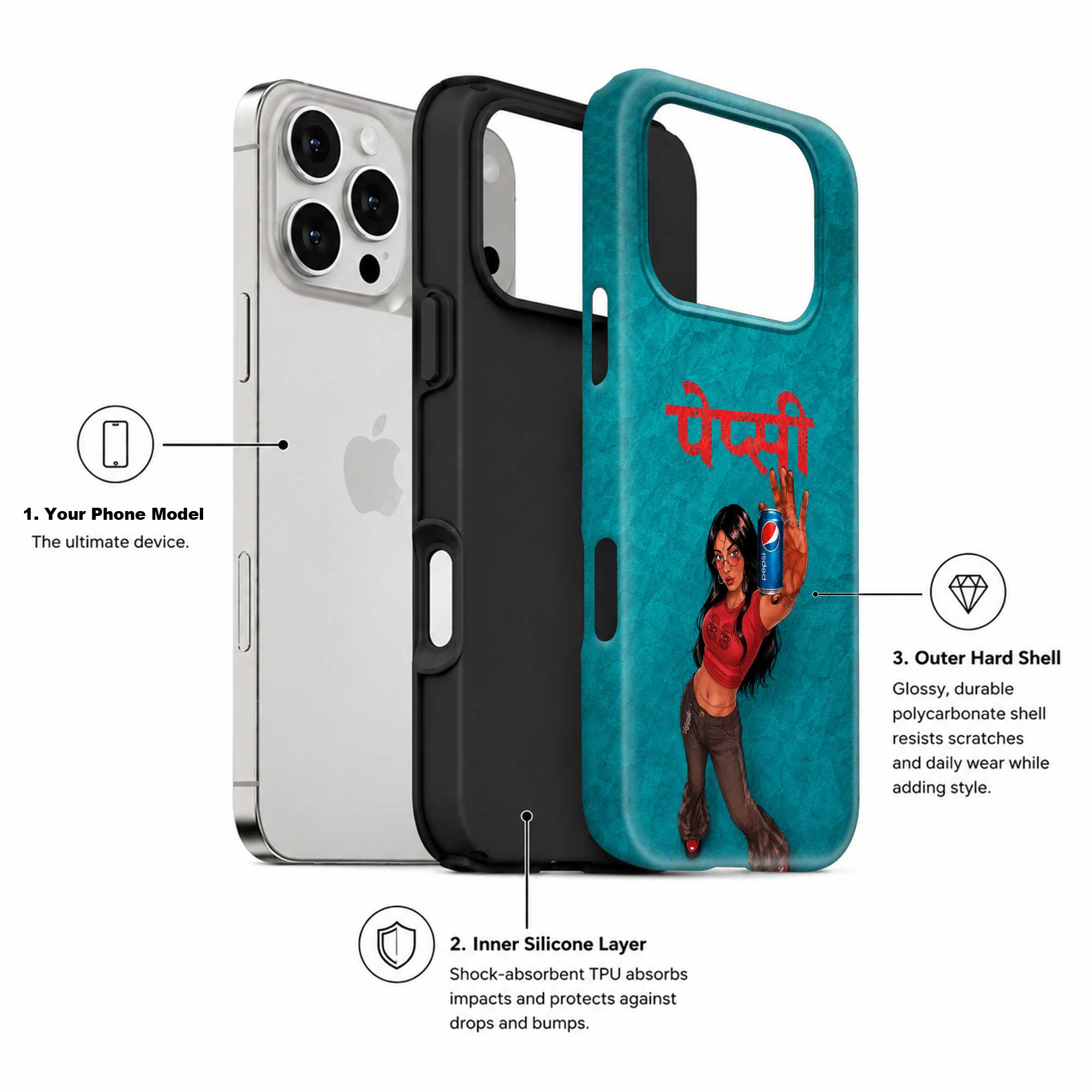 Pepsi Pop Dual Guard Case