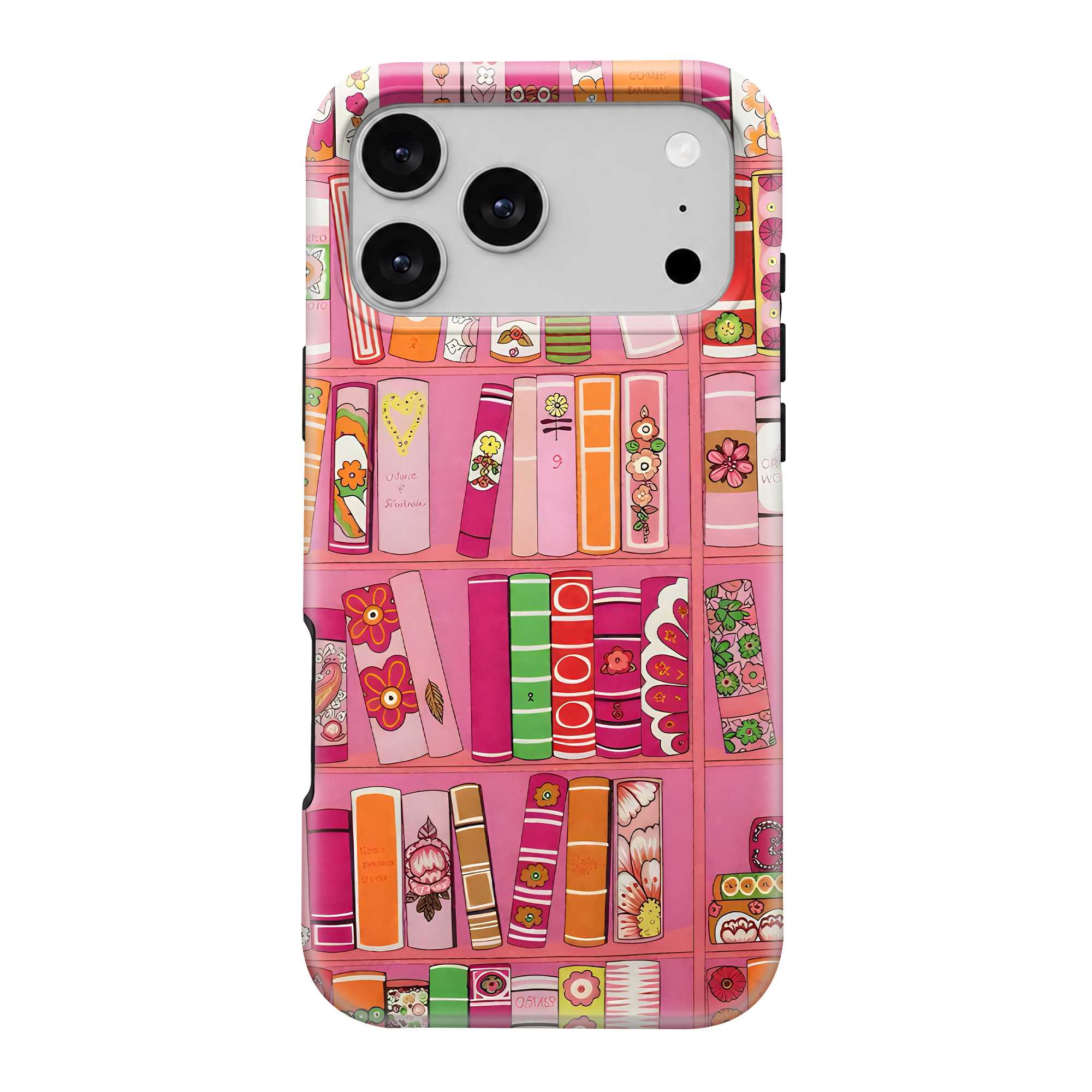 Pink Bookshelf Dual Guard Case