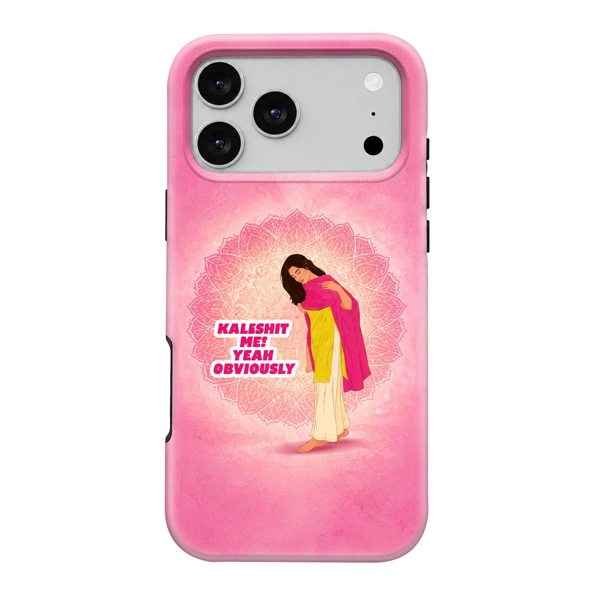 Pink Desi Girl Dual Guard Case