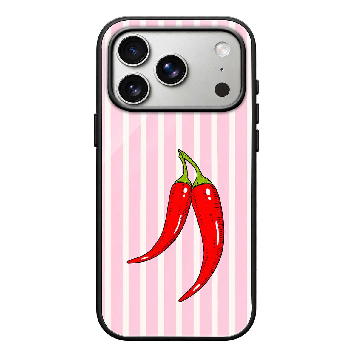 Pink Spicy Chic Glass Case