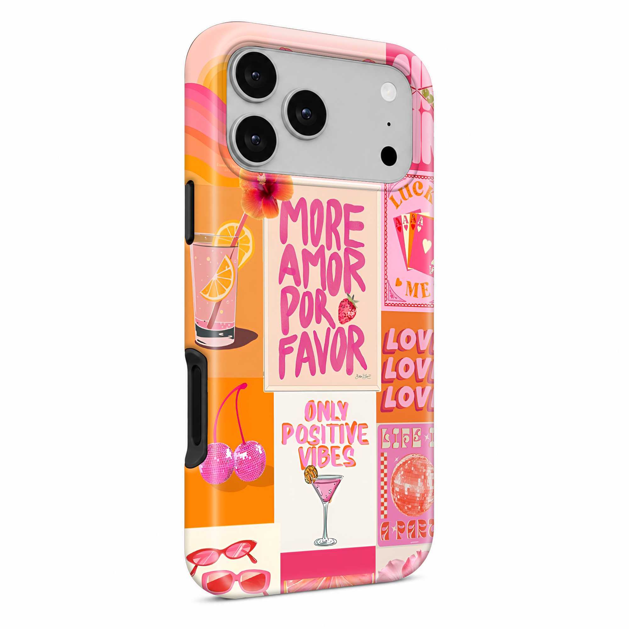 Pink Positivity Dual Guard Case