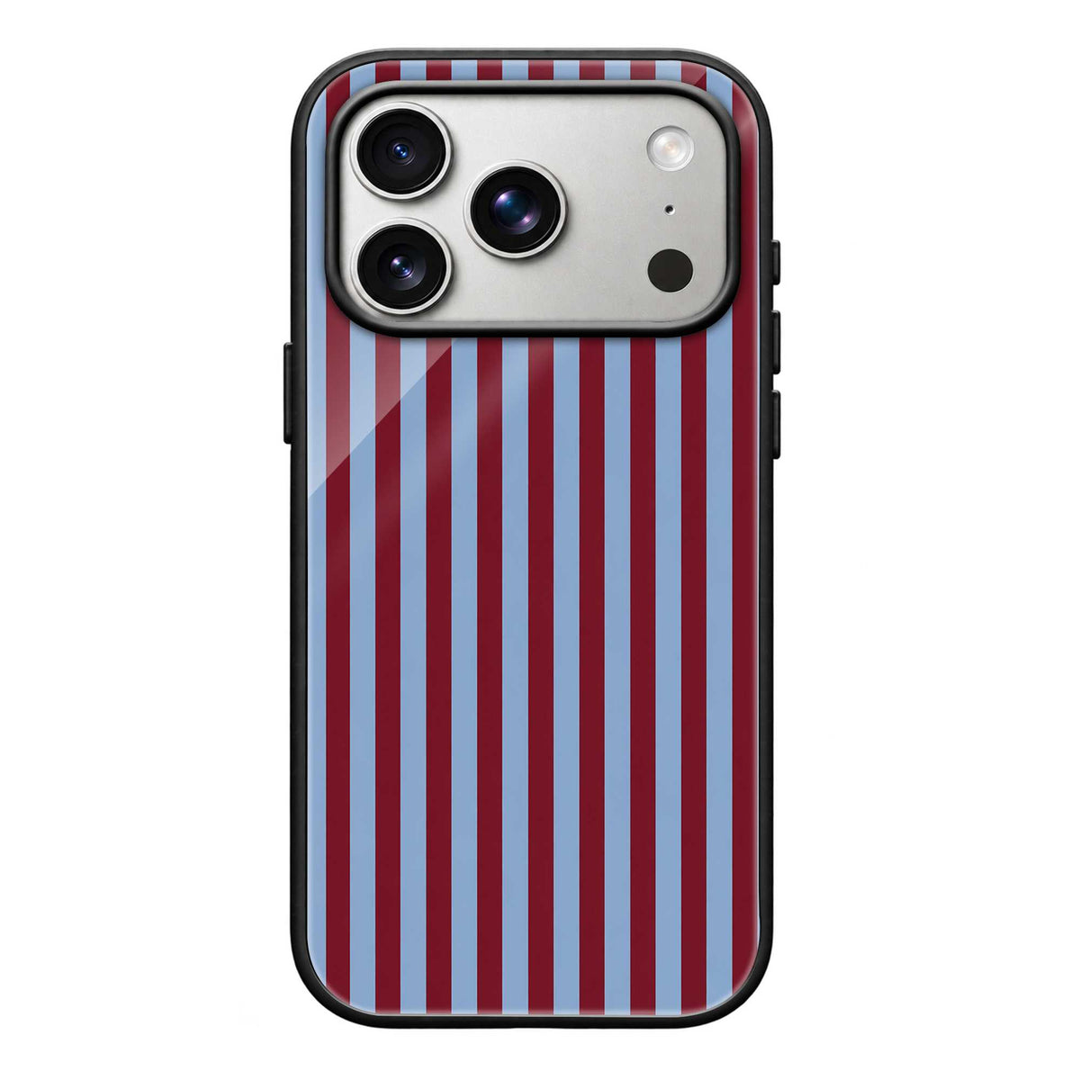 Pitchside Stripes Glass Case