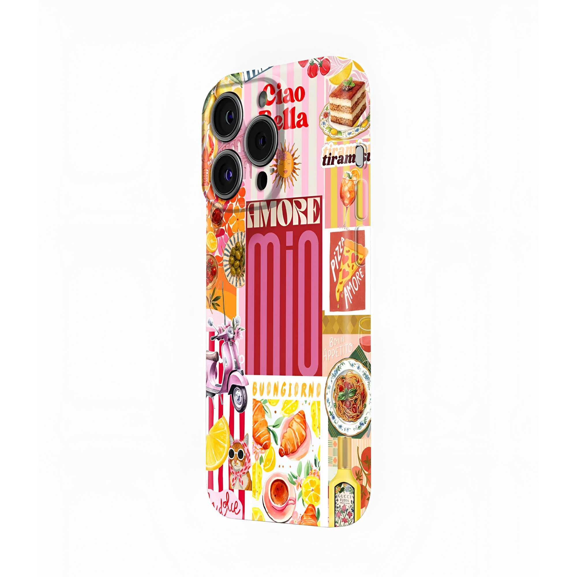 Pizza & Amore Vibes Glossy Hard Case