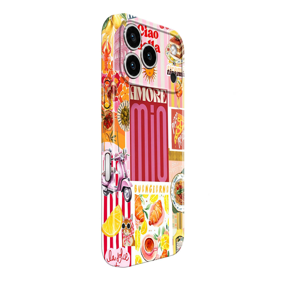 Pizza & Amore Vibes Glossy Hard Case