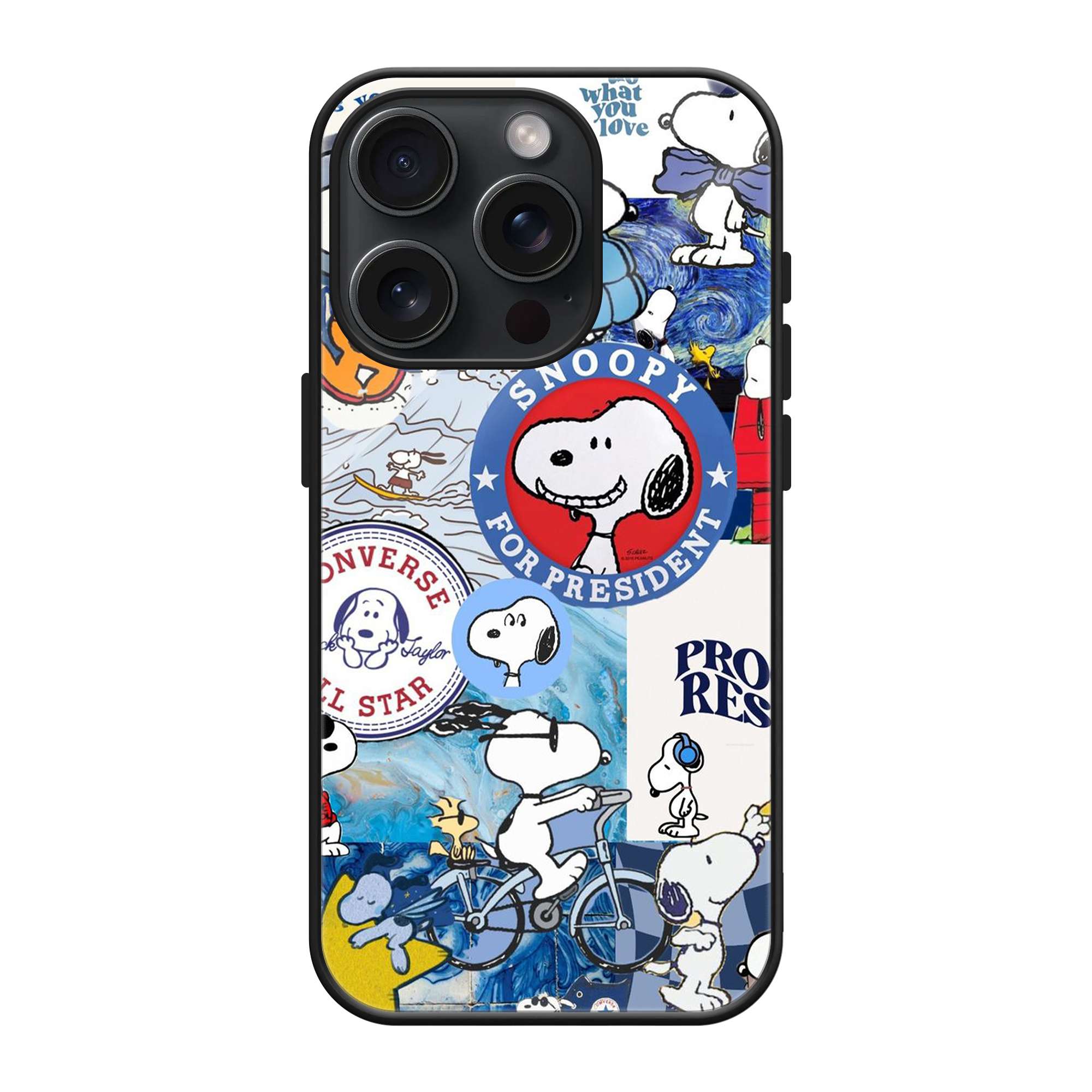 Snoopy Dreams Glass Case