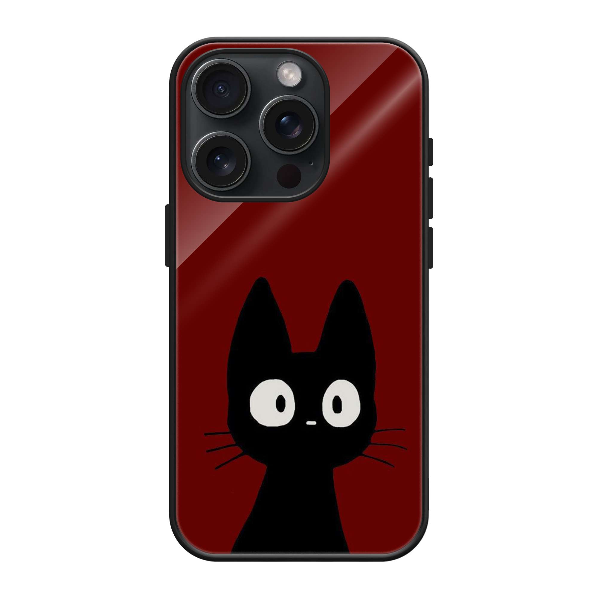 Shadow Cat Glass Case