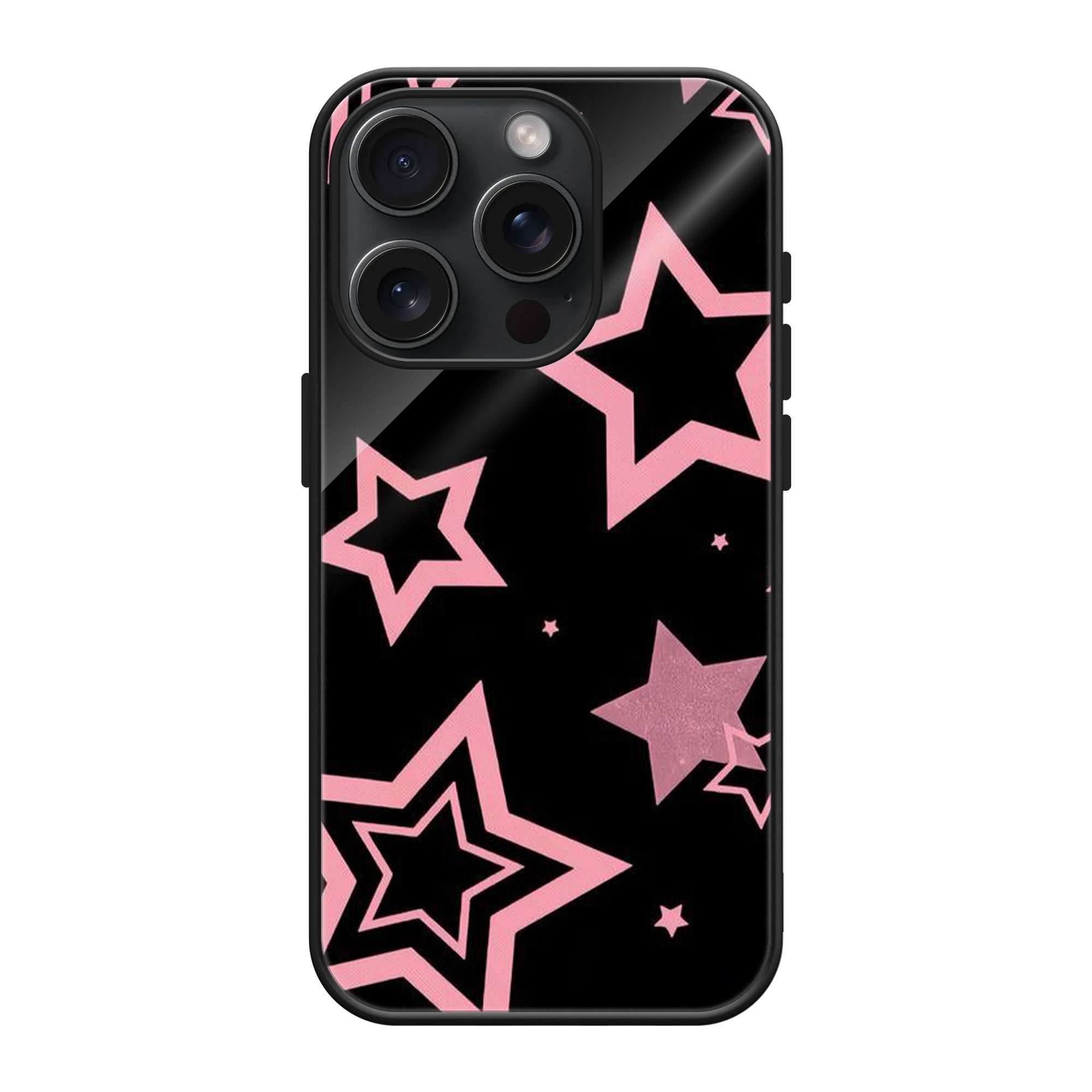 Pink Stardust Glass Case