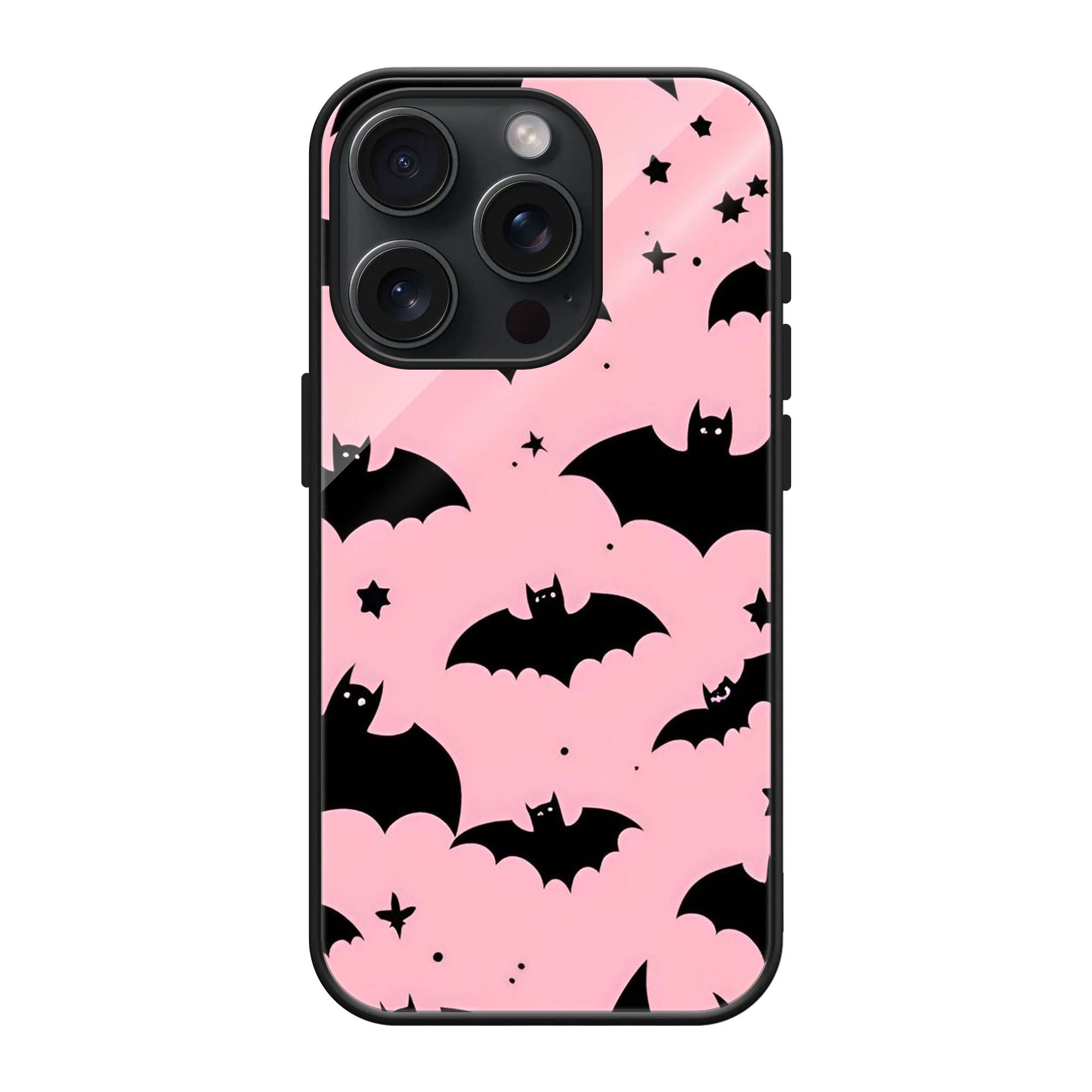 Pink Bat Vibes Glass Case