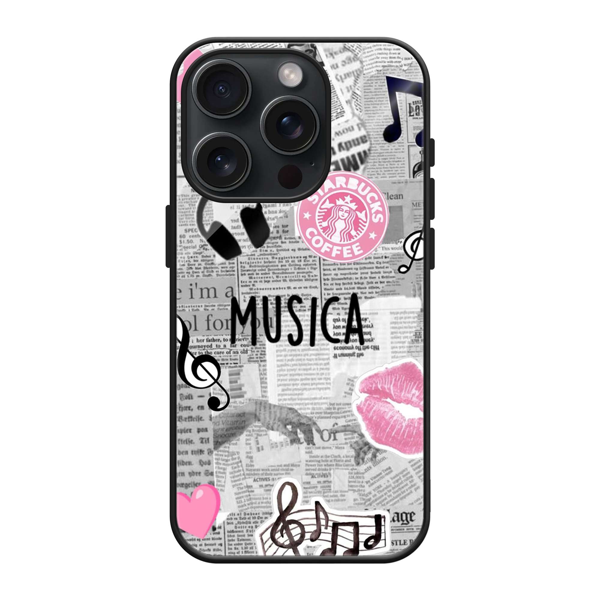 Music Therapy Glass Case